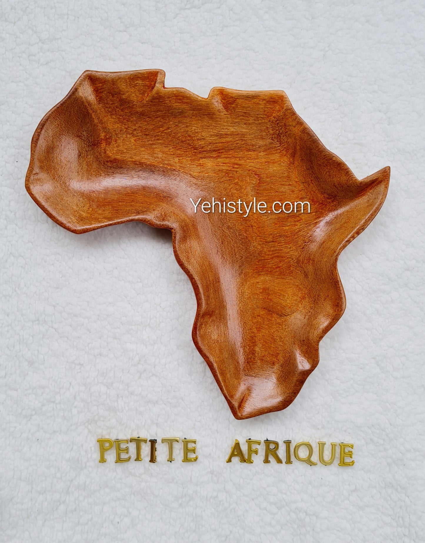Petite assiette en bois Afrique