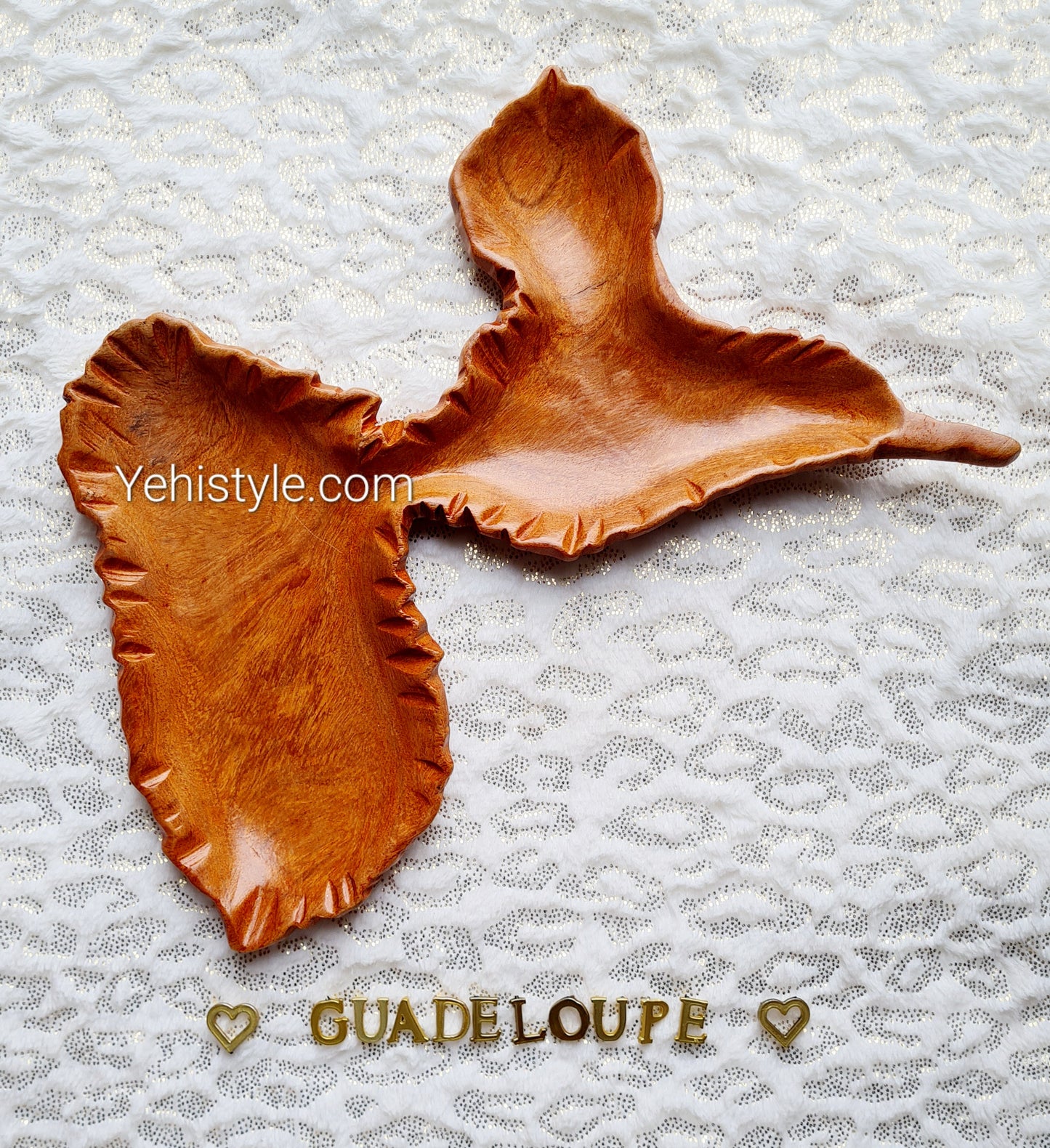 Assiette en bois Guadeloupe