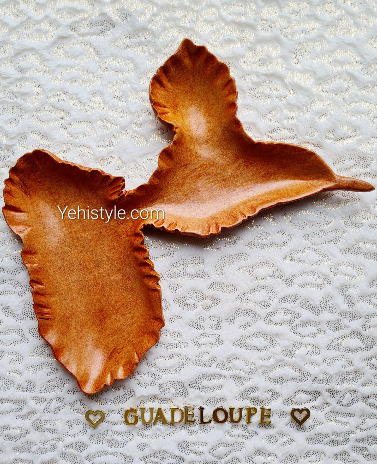 Assiette en bois Guadeloupe