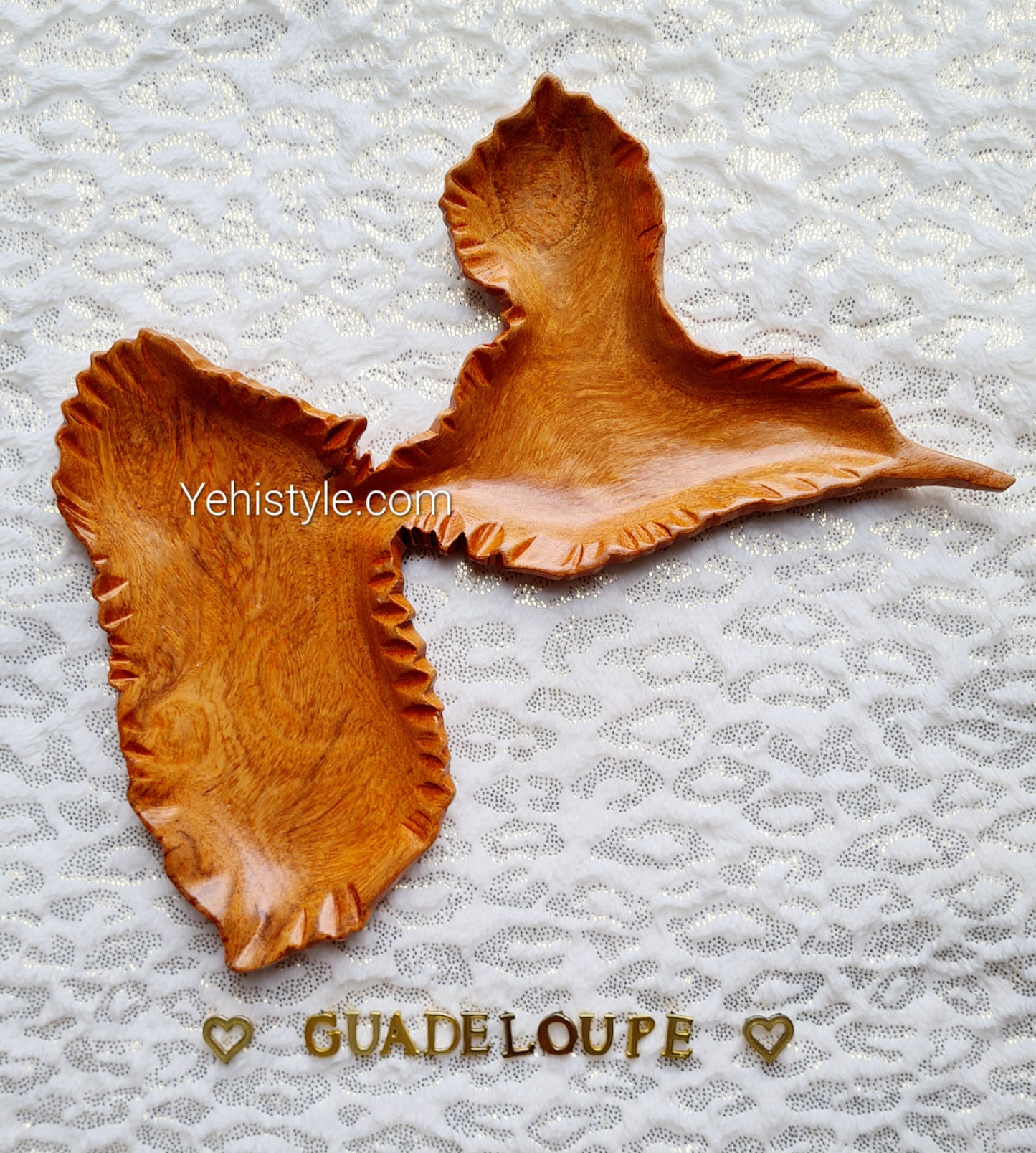 Assiette en bois Guadeloupe