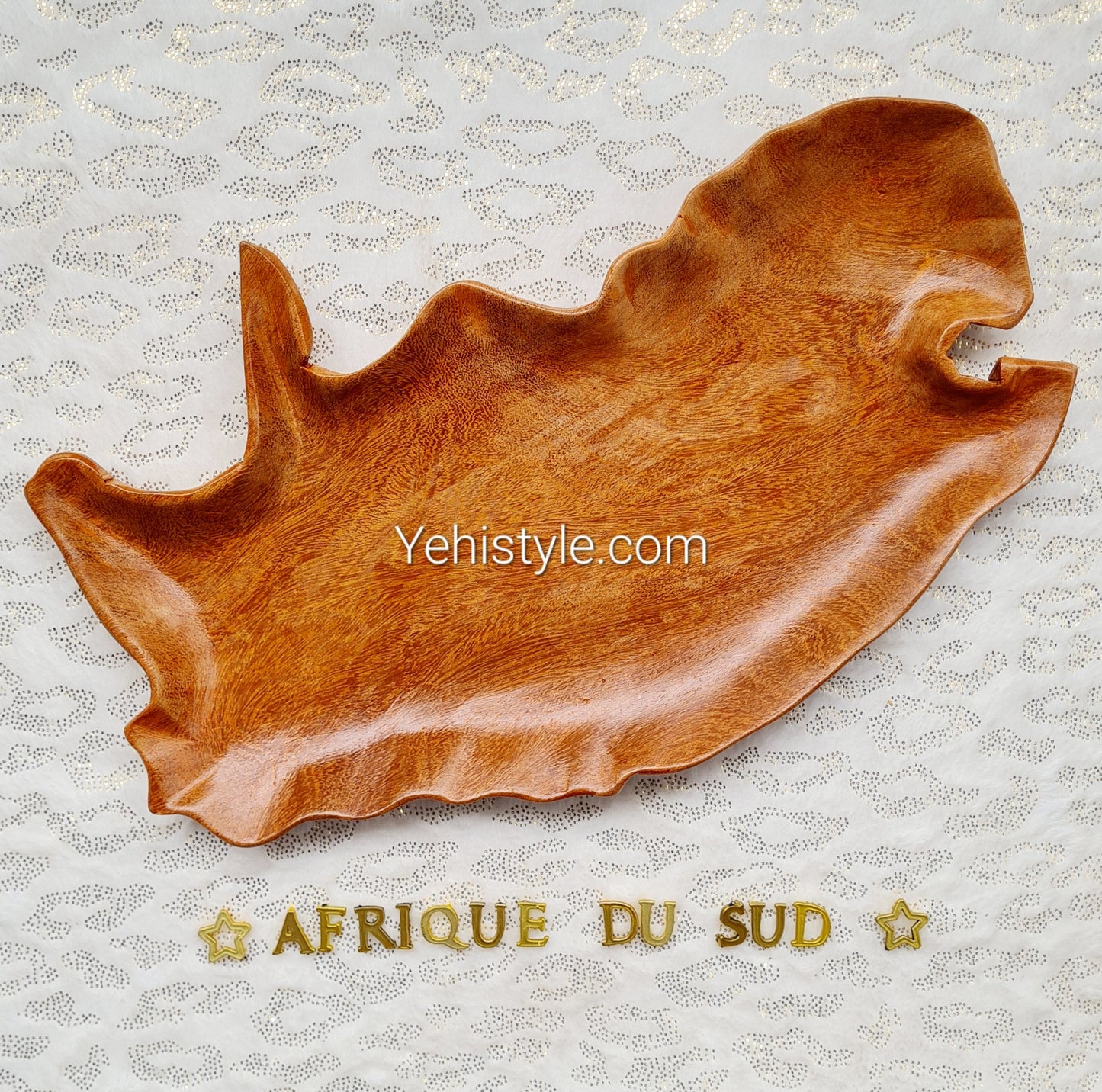 Assiette en bois Afrique du Sud