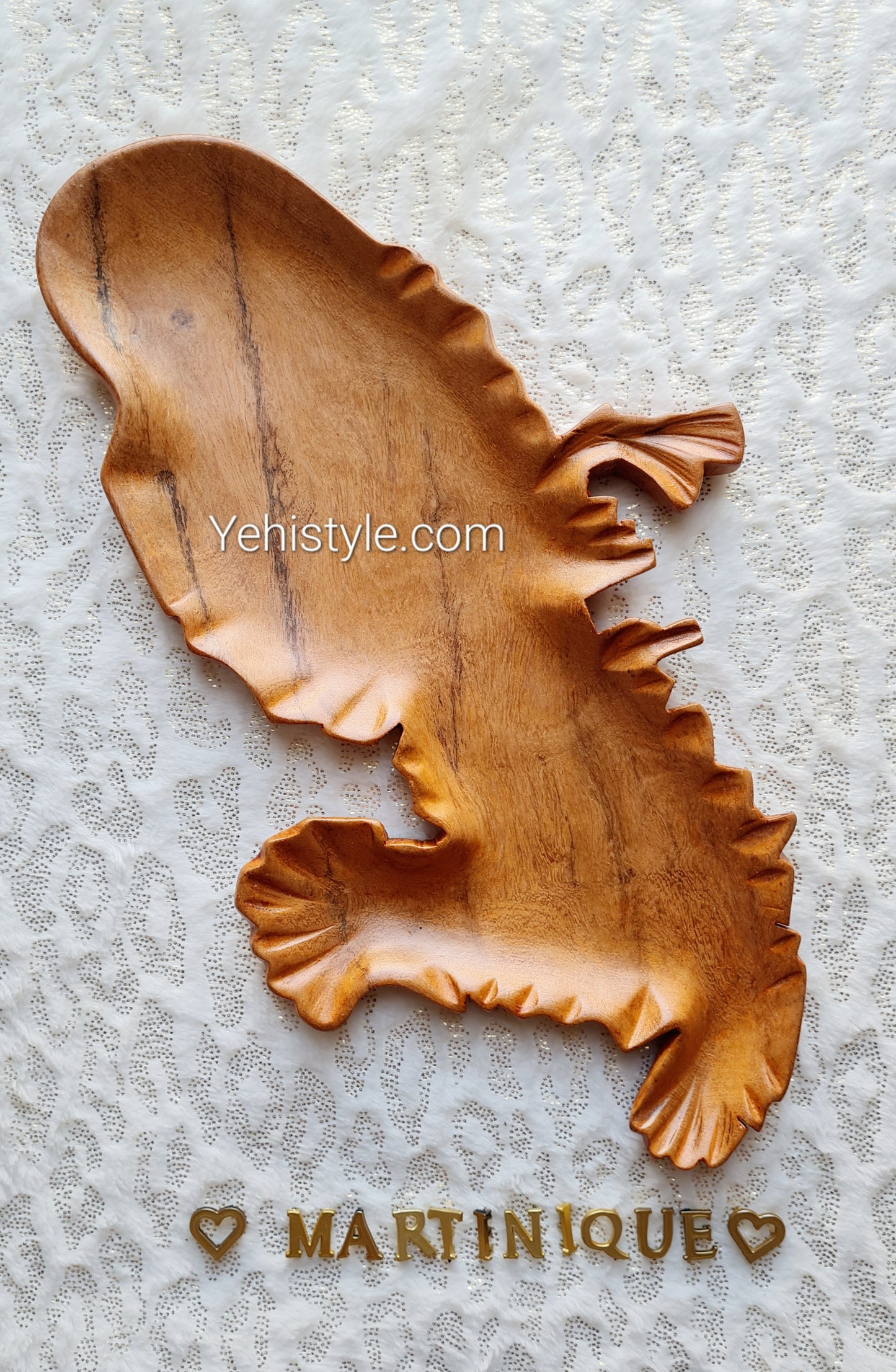 Assiette en bois Martinique