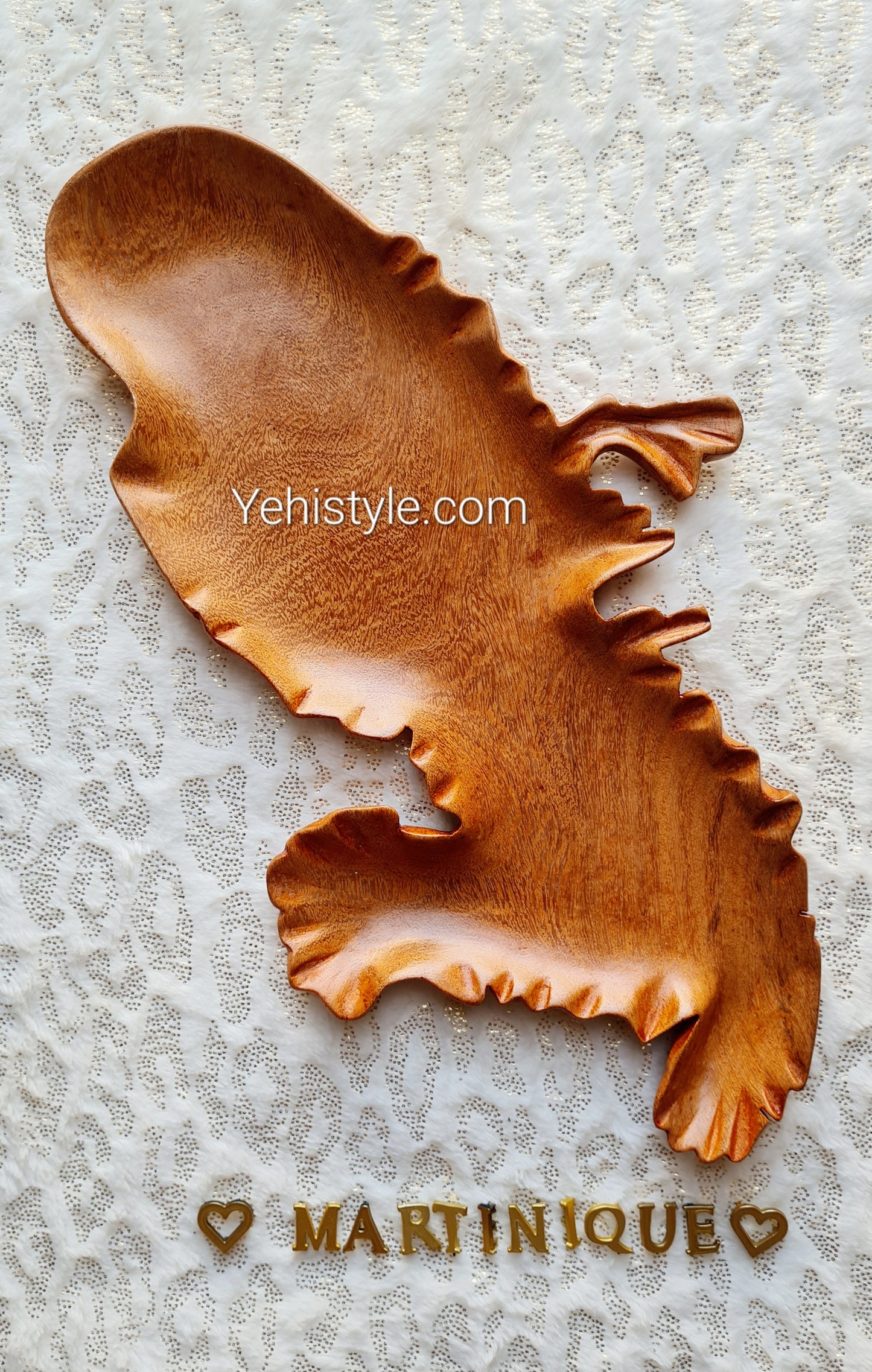 Assiette en bois Martinique
