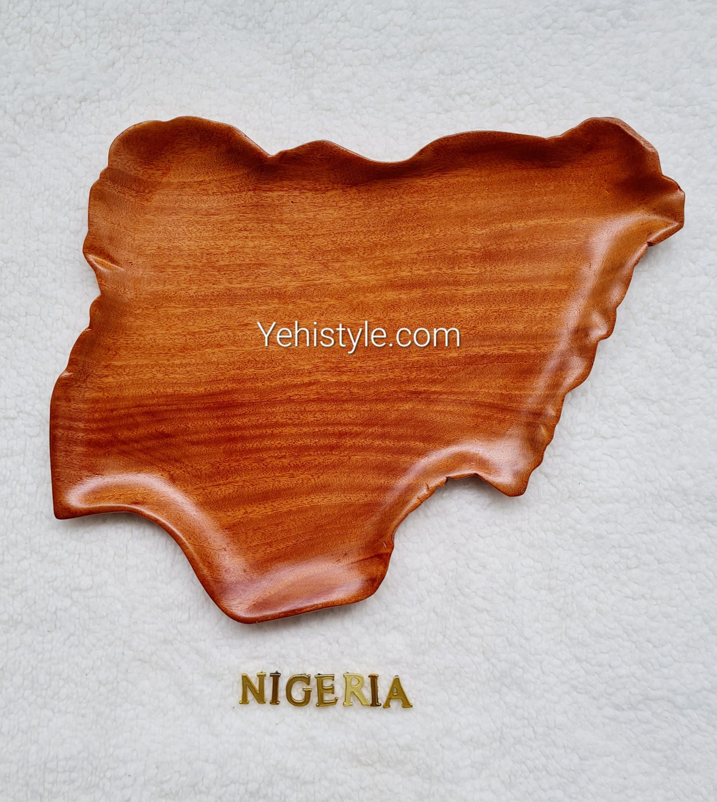 Assiette en bois Nigeria