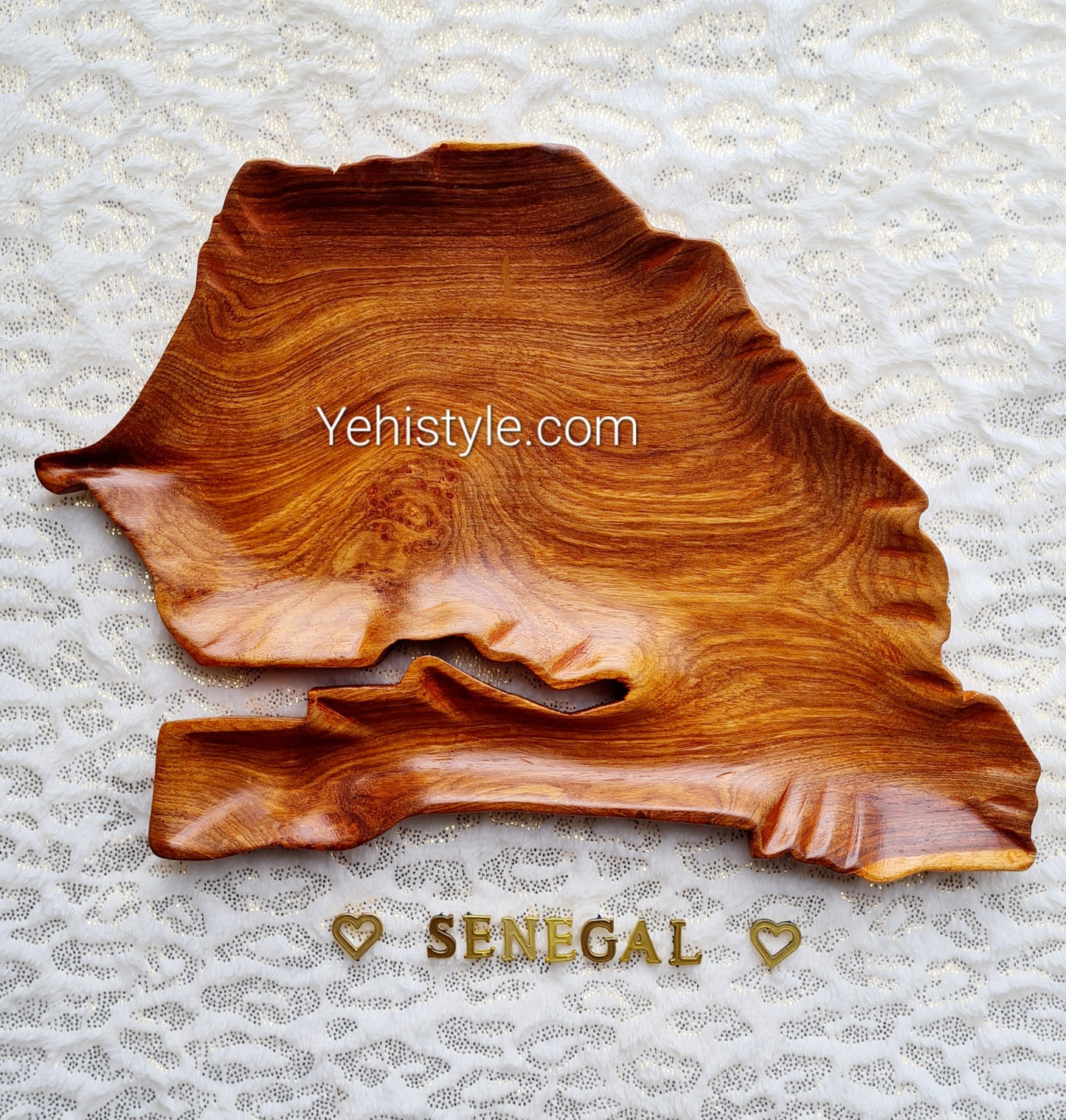 Assiette en bois Sénégal
