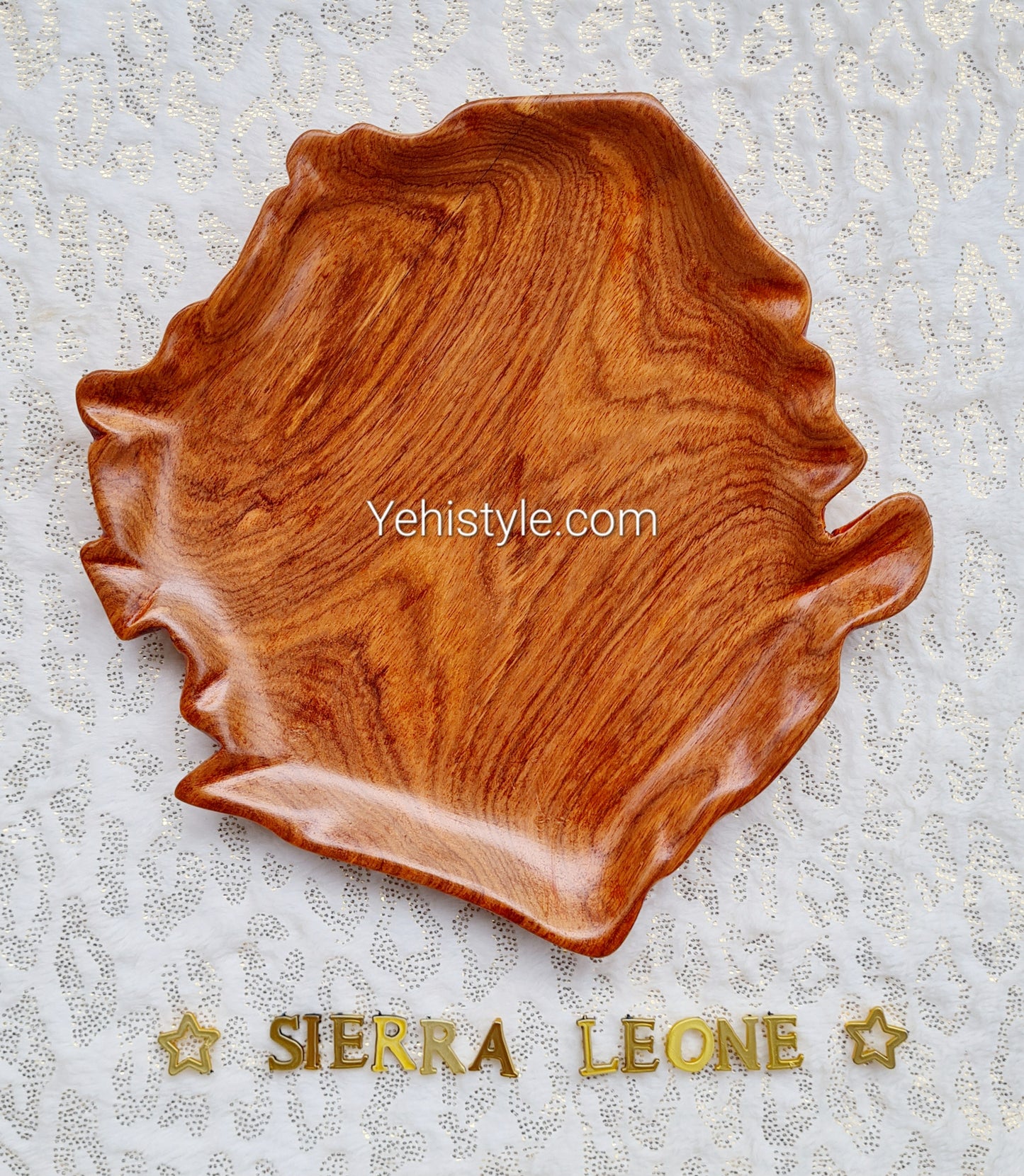 Assiette en bois Sierra Leone