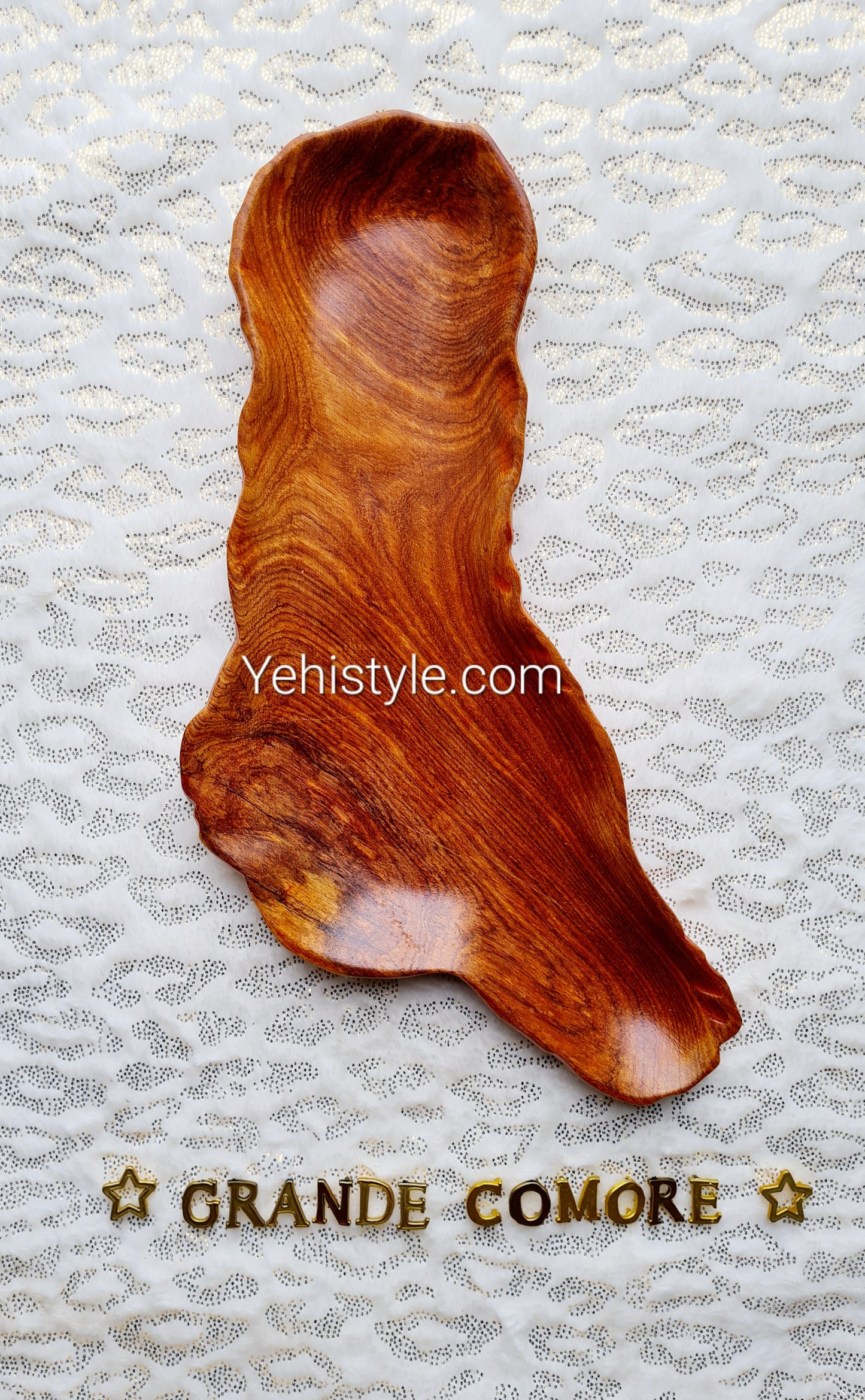Assiette en bois Grande Comore