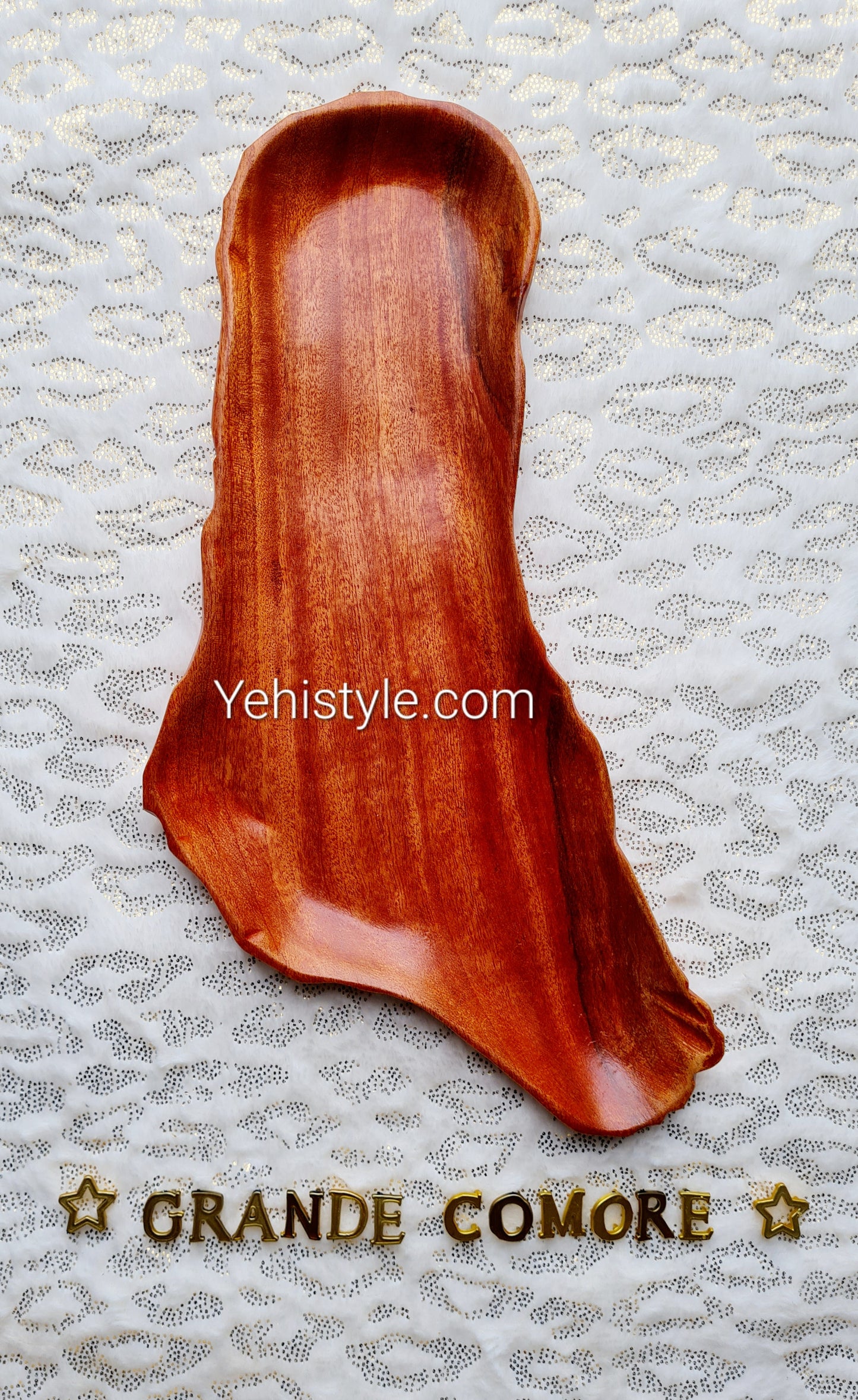 Assiette en bois Grande Comore