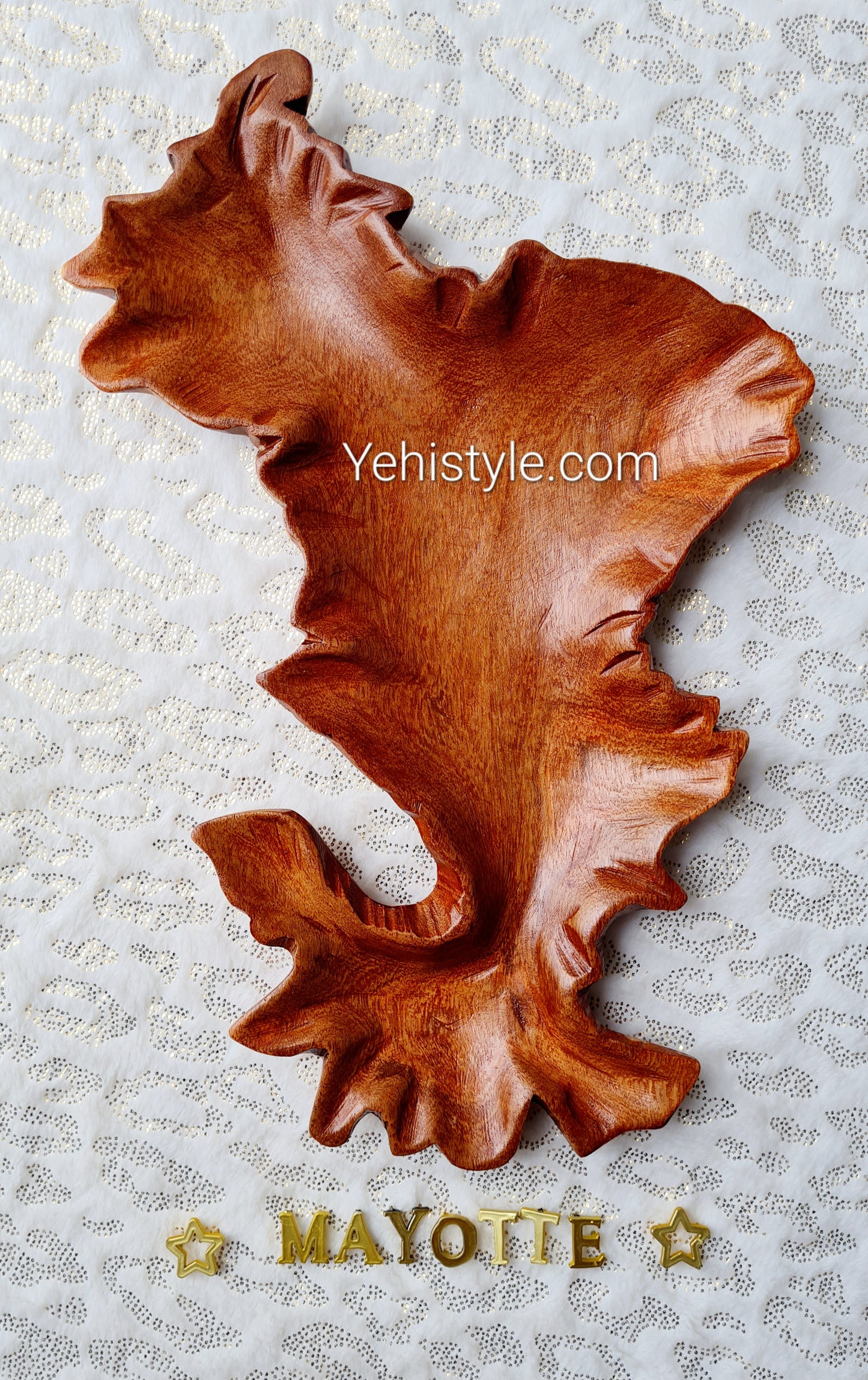 Assiette en bois Mayotte