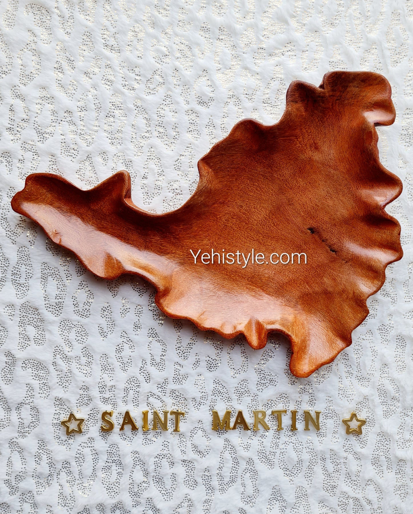 Assiette en bois Saint-Martin