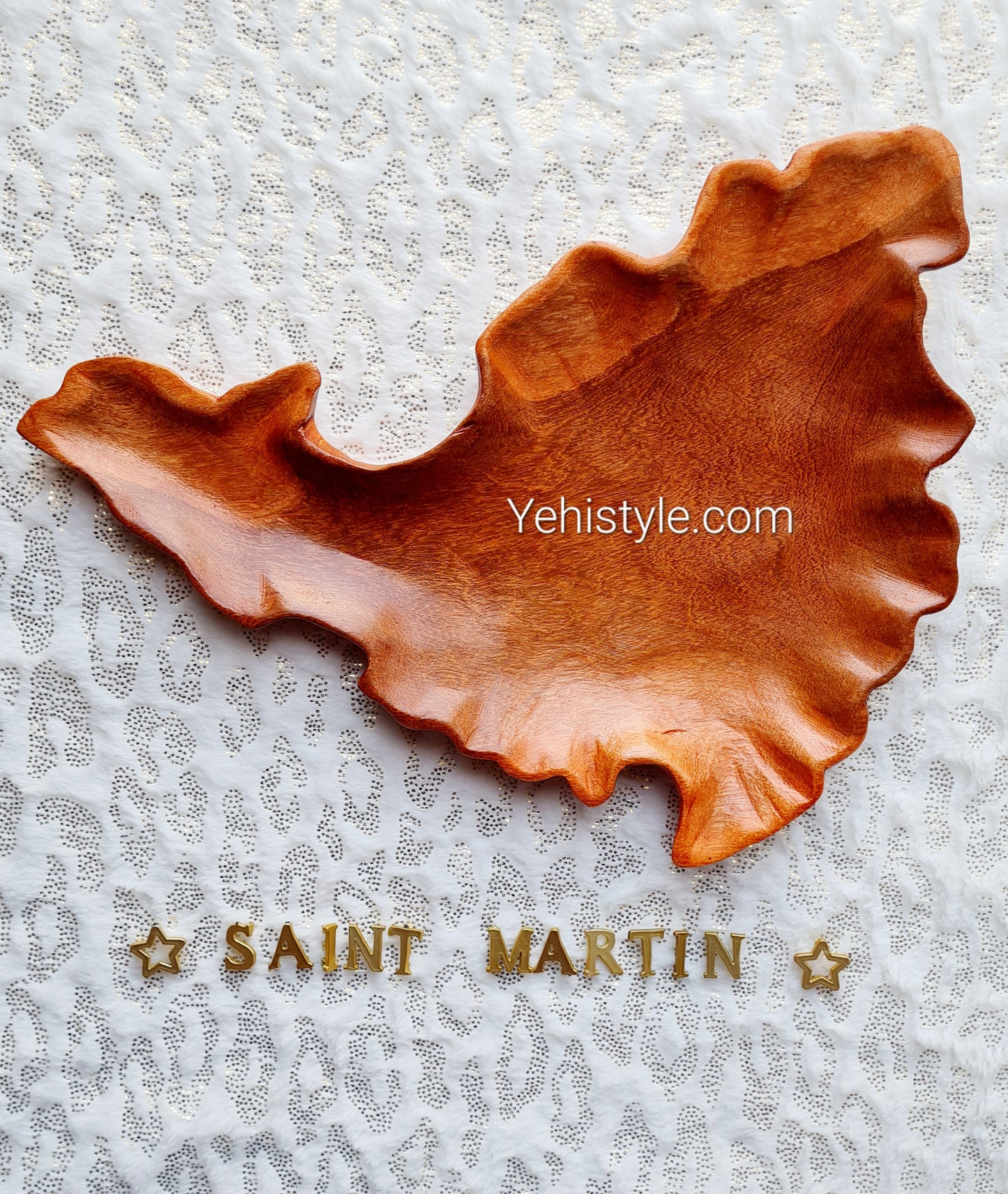 Assiette en bois Saint-Martin