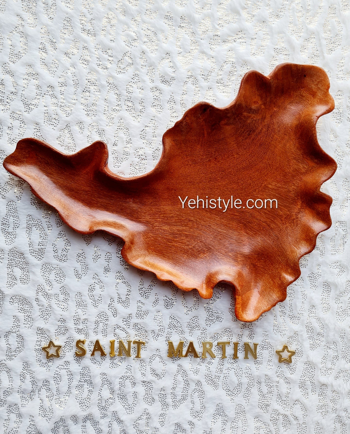 Assiette en bois Saint-Martin