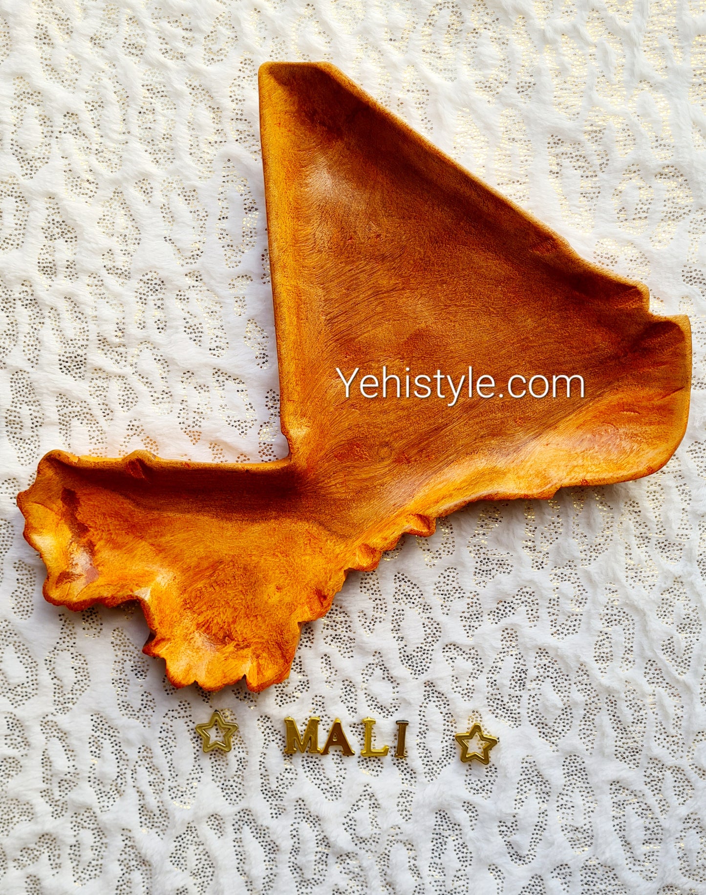 Assiette en bois Mali