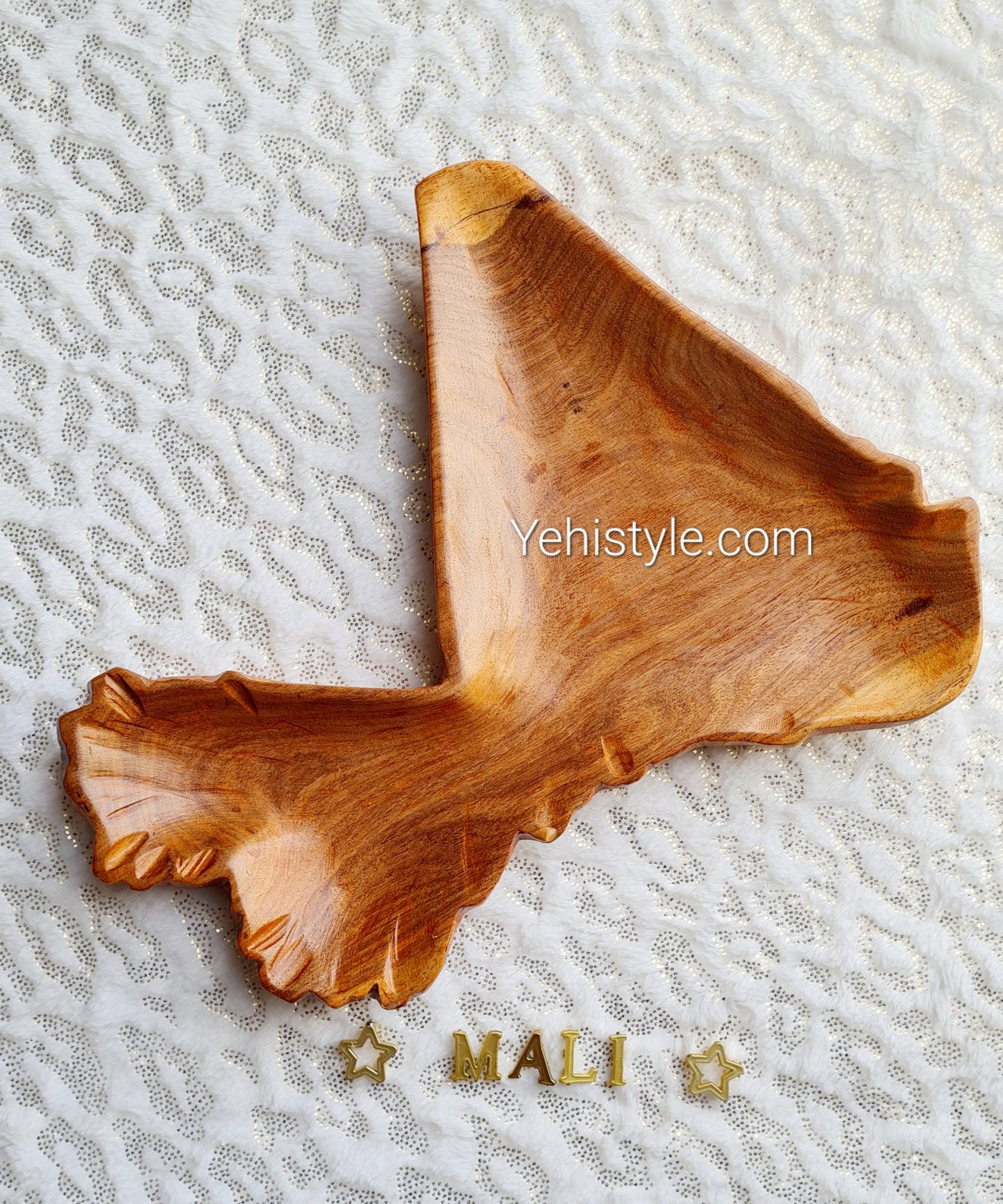 Assiette en bois Mali