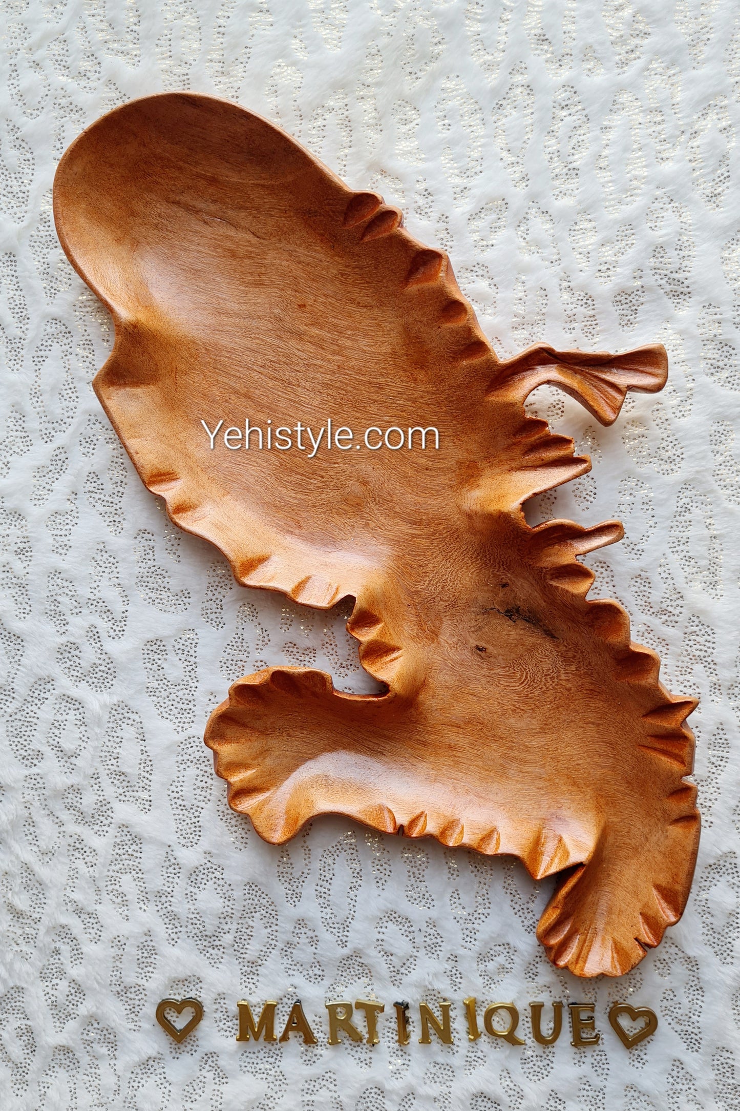 Assiette en bois Martinique