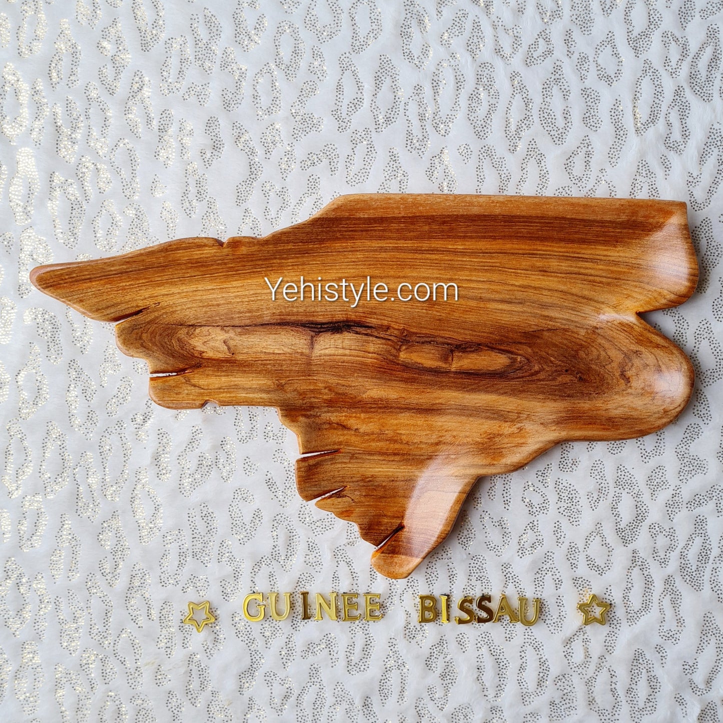Assiette en bois Guinée Bissau