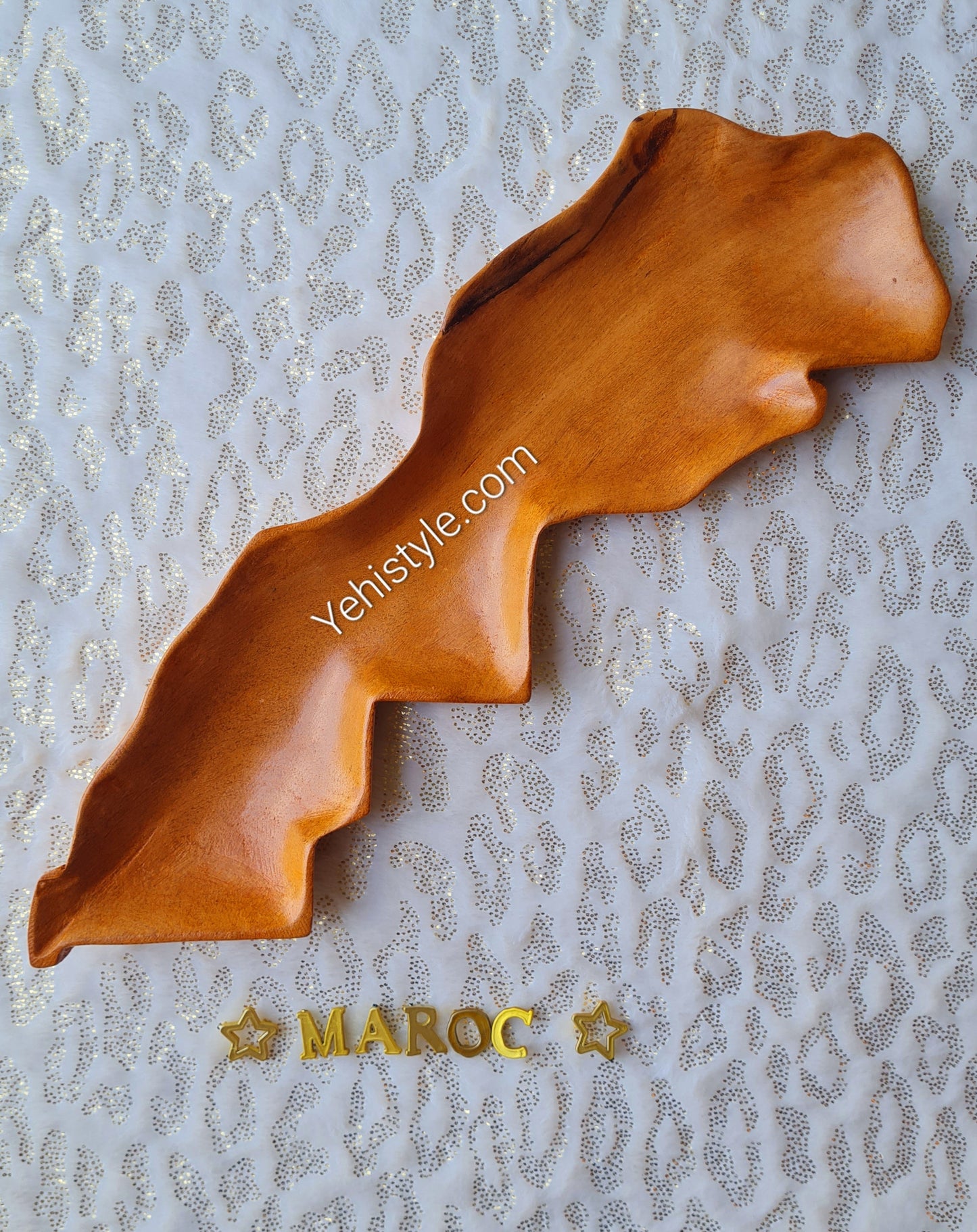 Assiette en bois Maroc