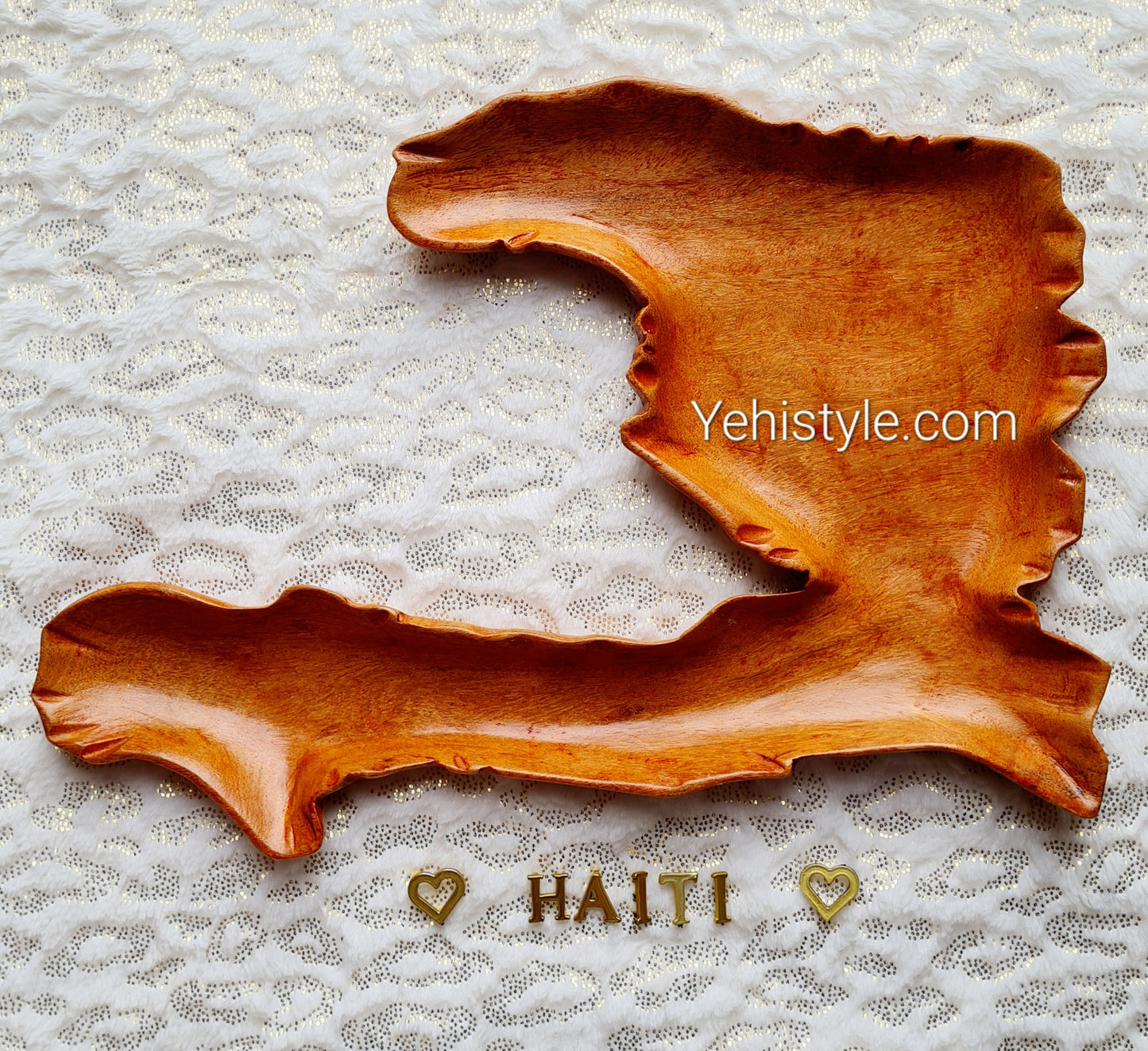 Assiette en bois Haïti