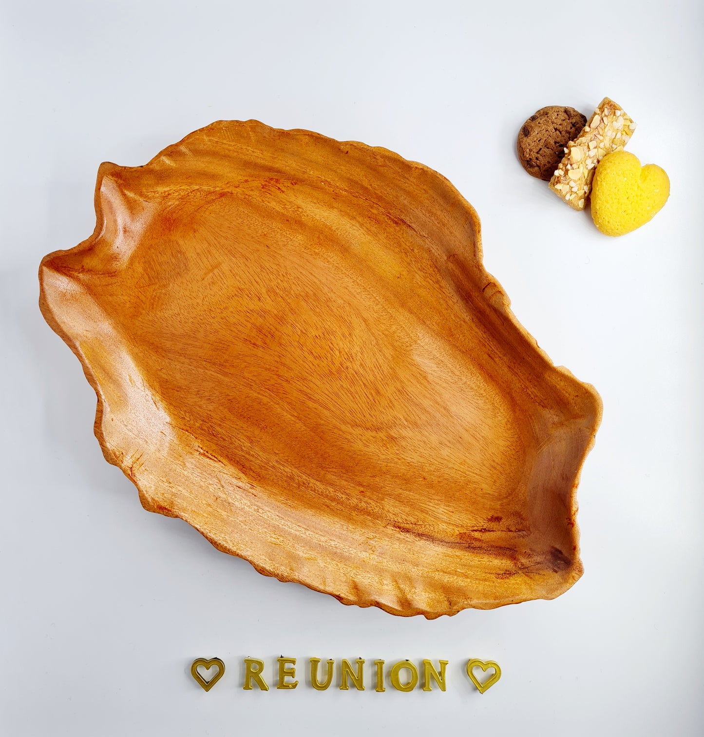 Assiette en bois Réunion