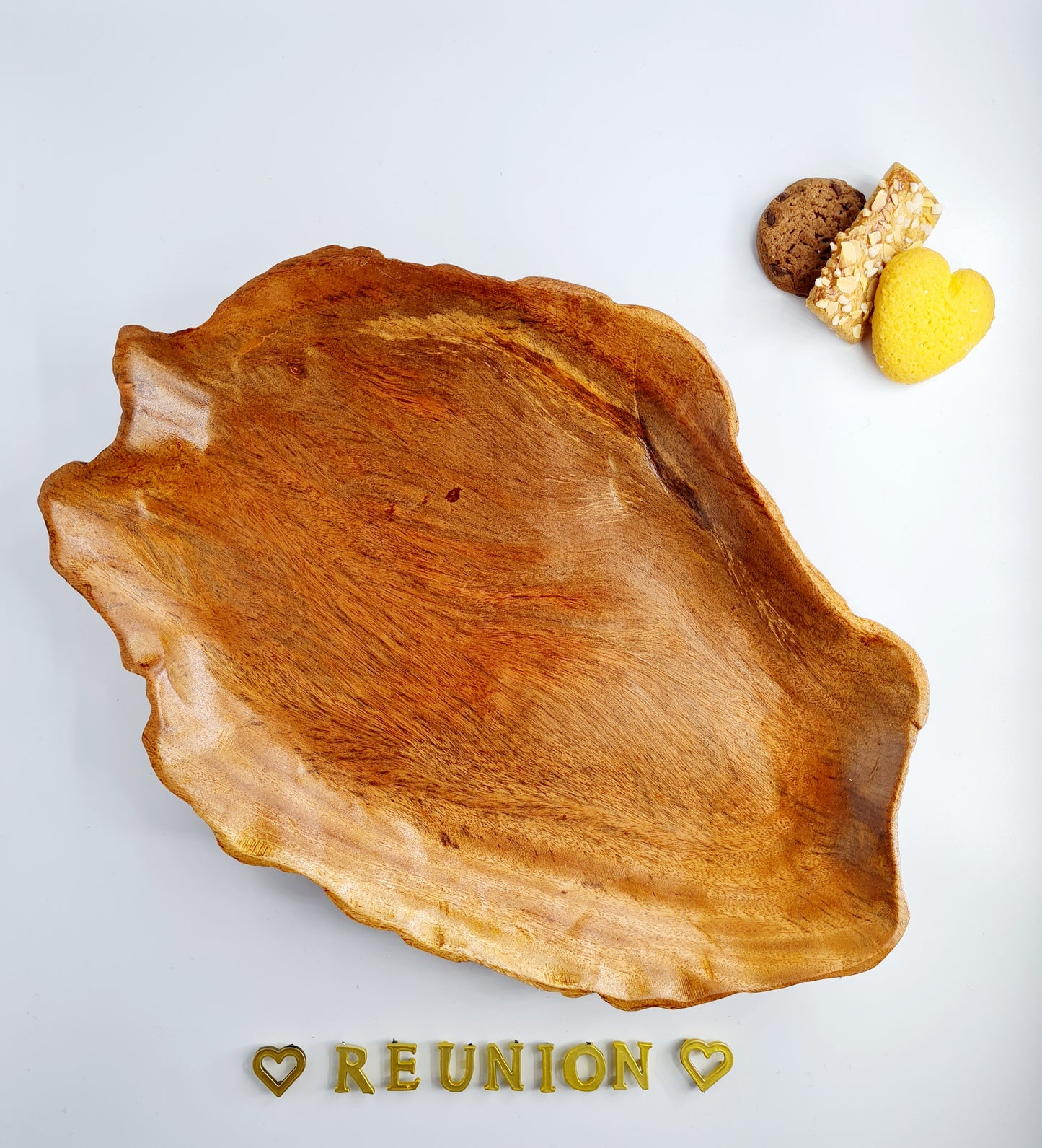 Assiette en bois Réunion