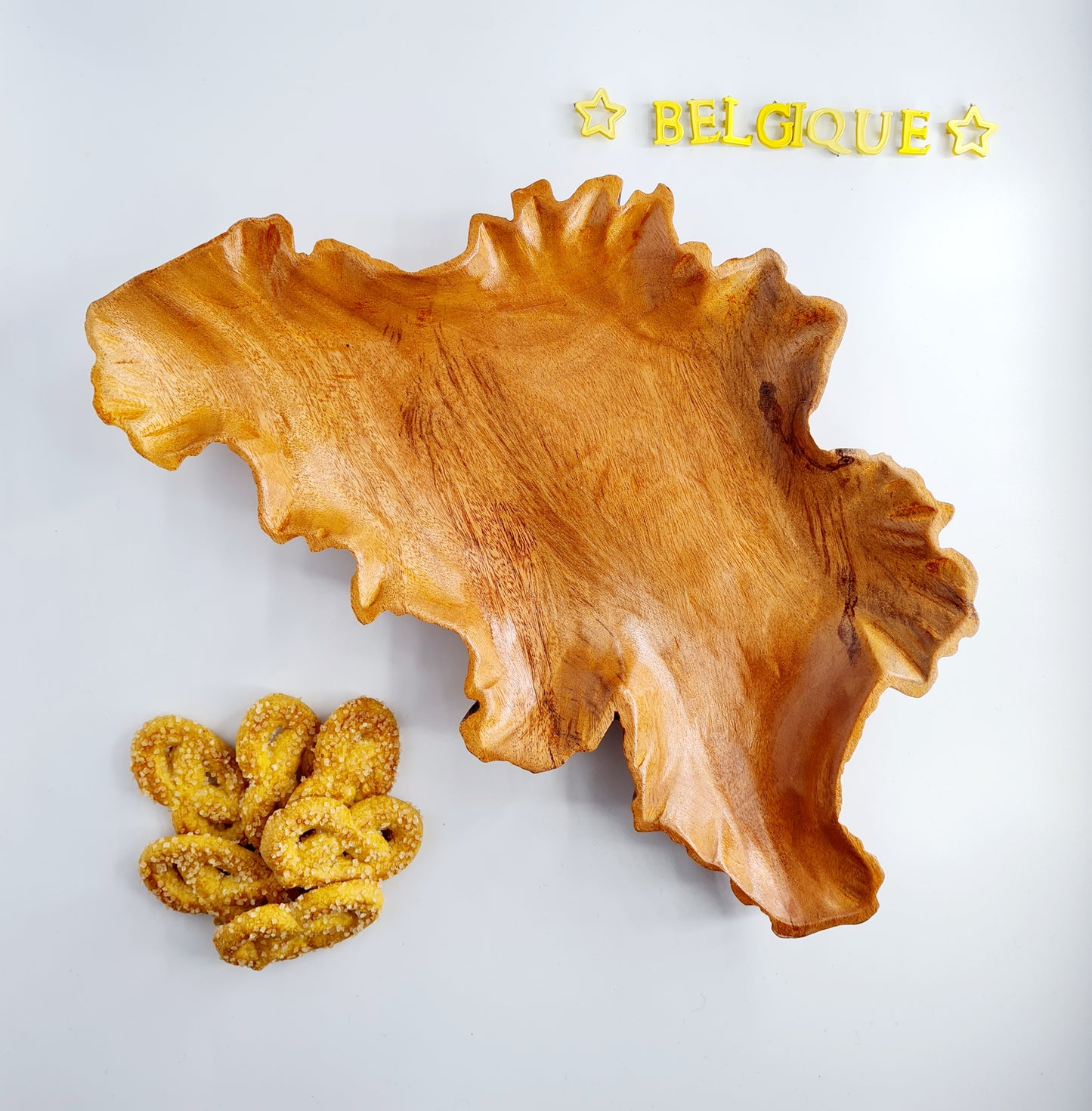 Assiette en bois Belgique