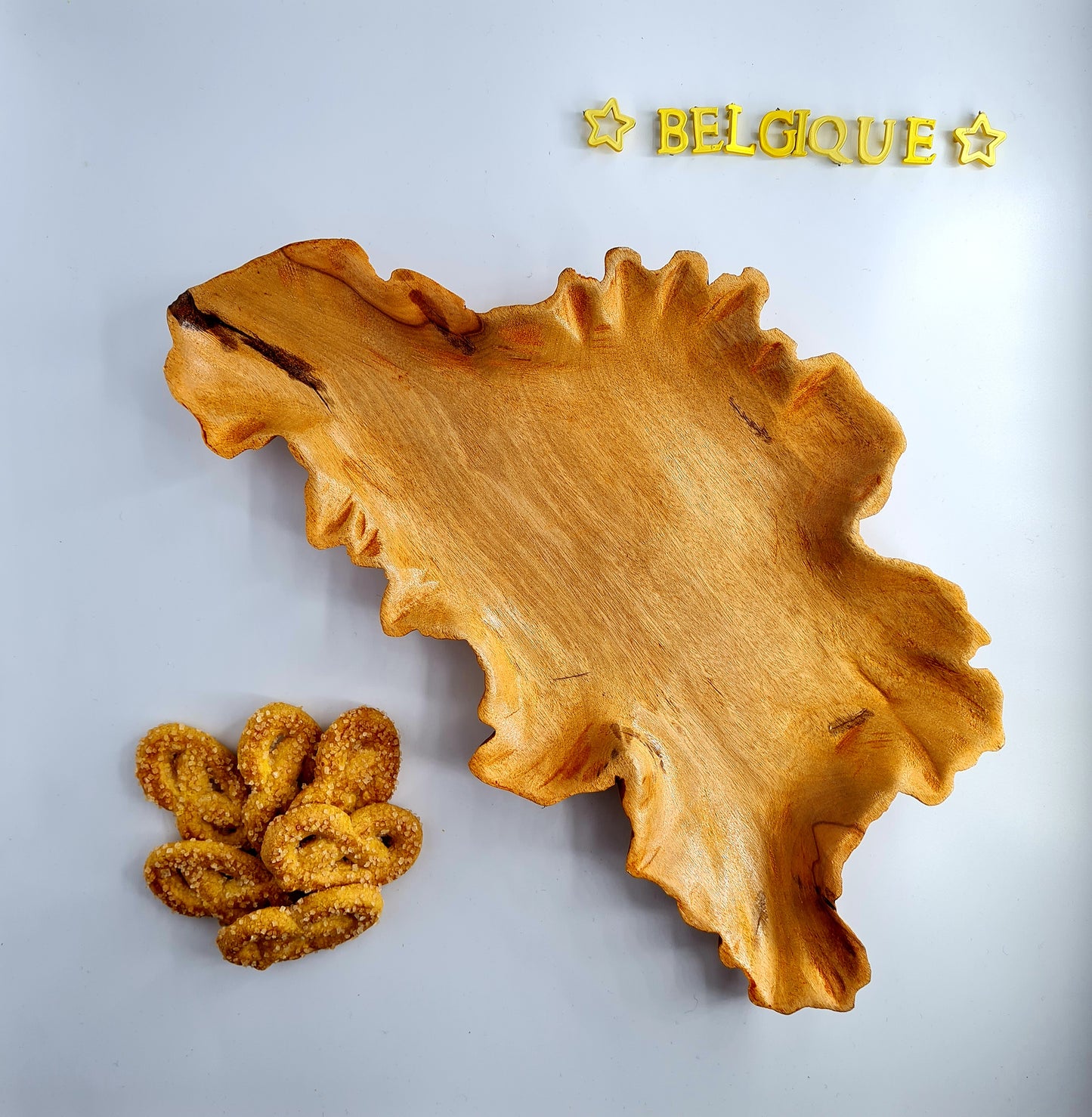 Assiette en bois Belgique