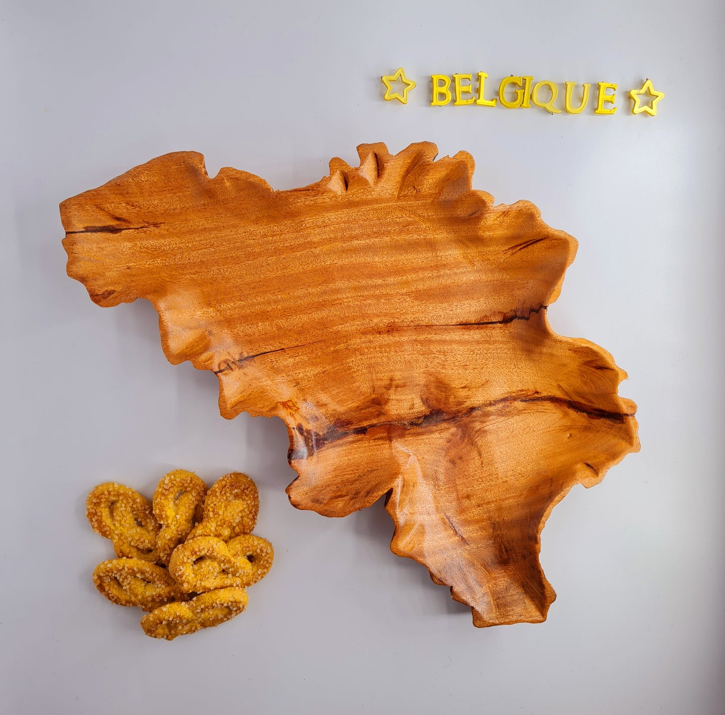 Assiette en bois Belgique