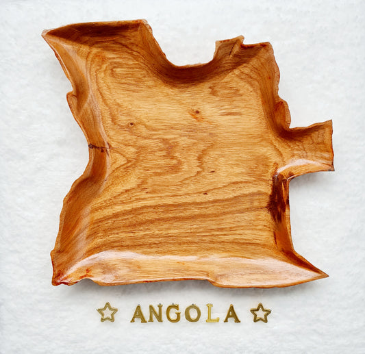 Assiette en bois Angola