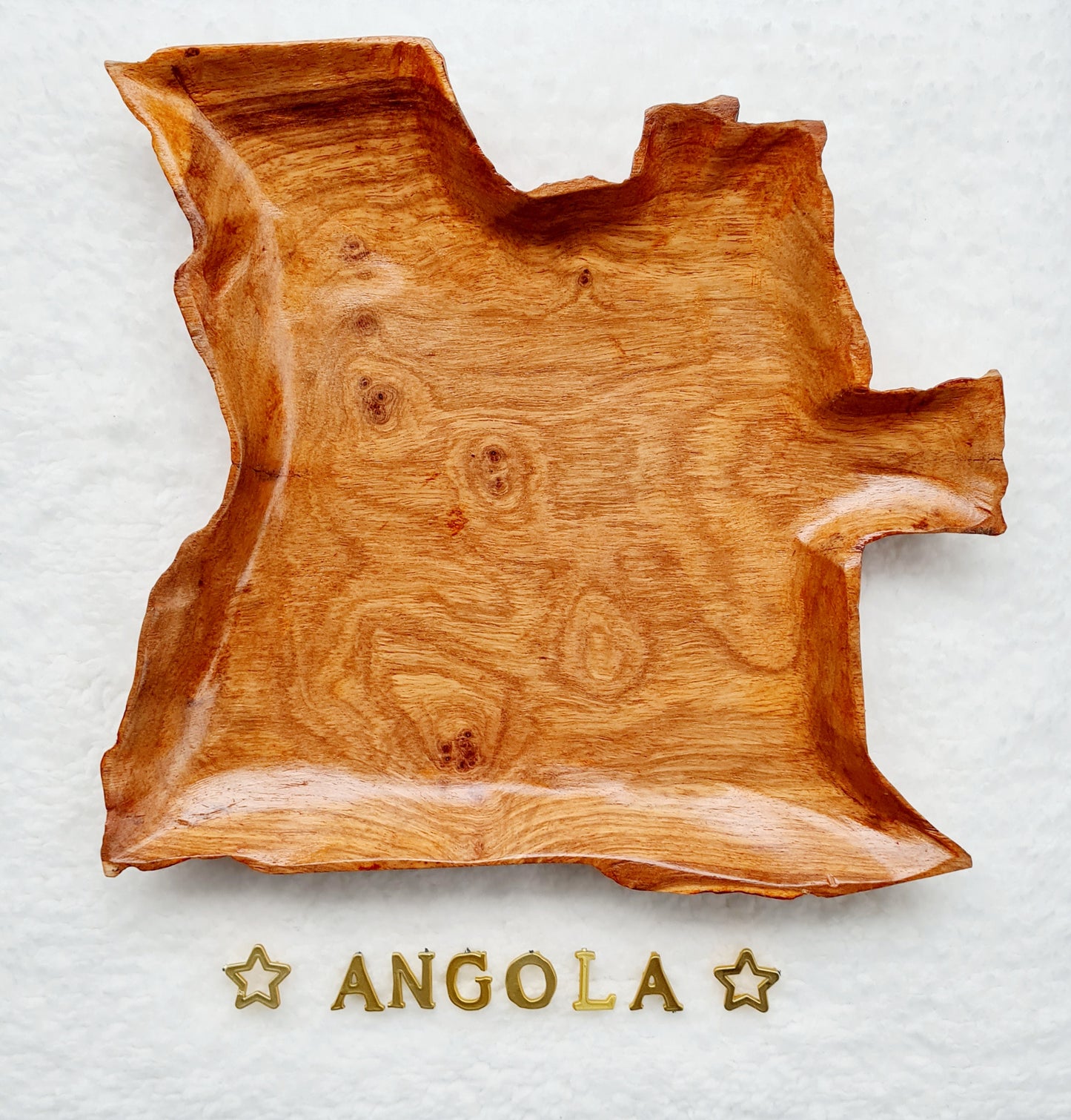 Assiette en bois Angola