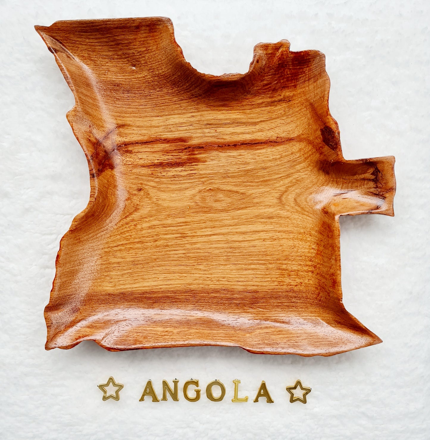 Assiette en bois Angola