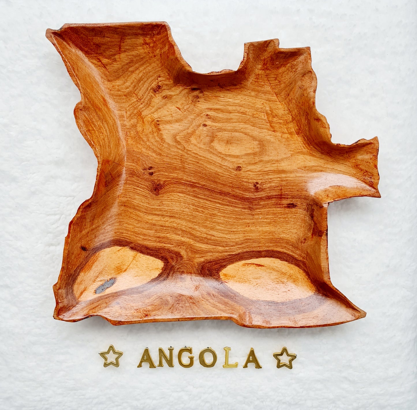 Assiette en bois Angola