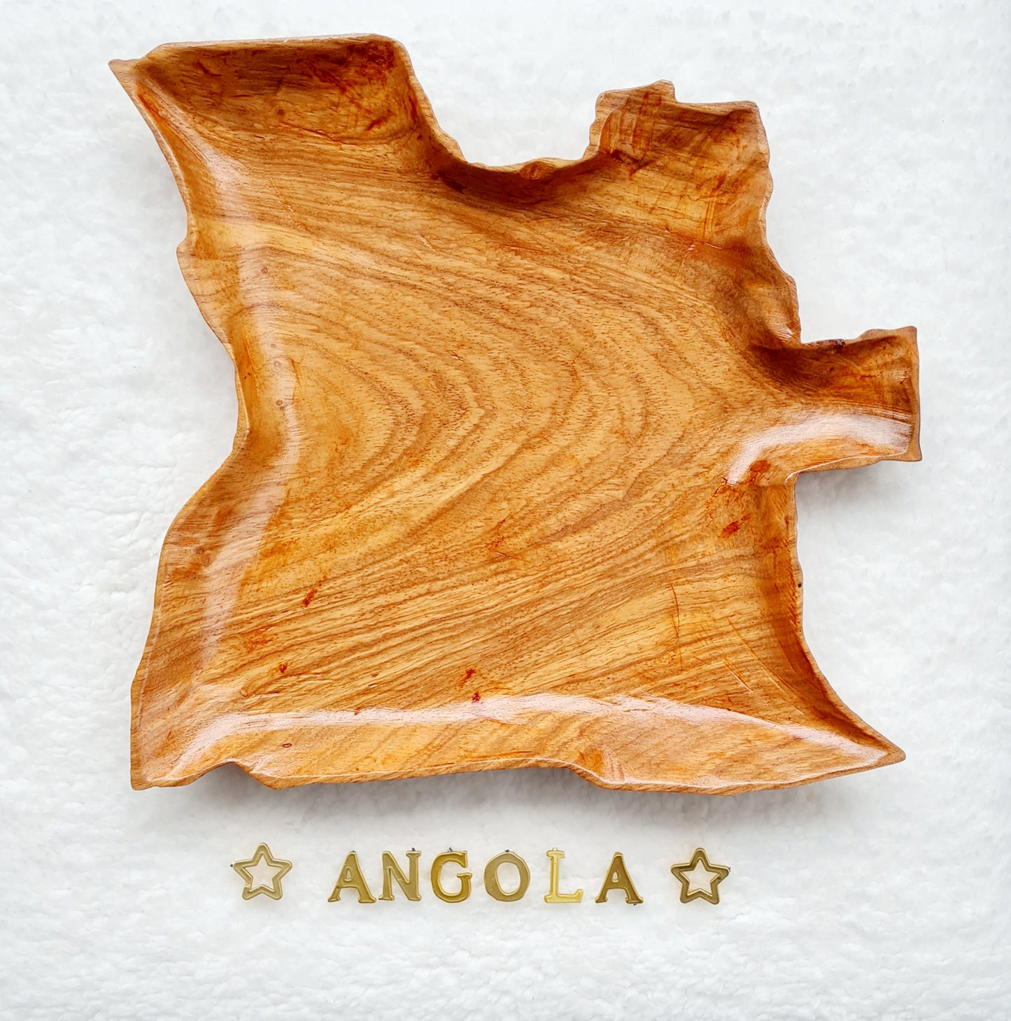 Assiette en bois Angola