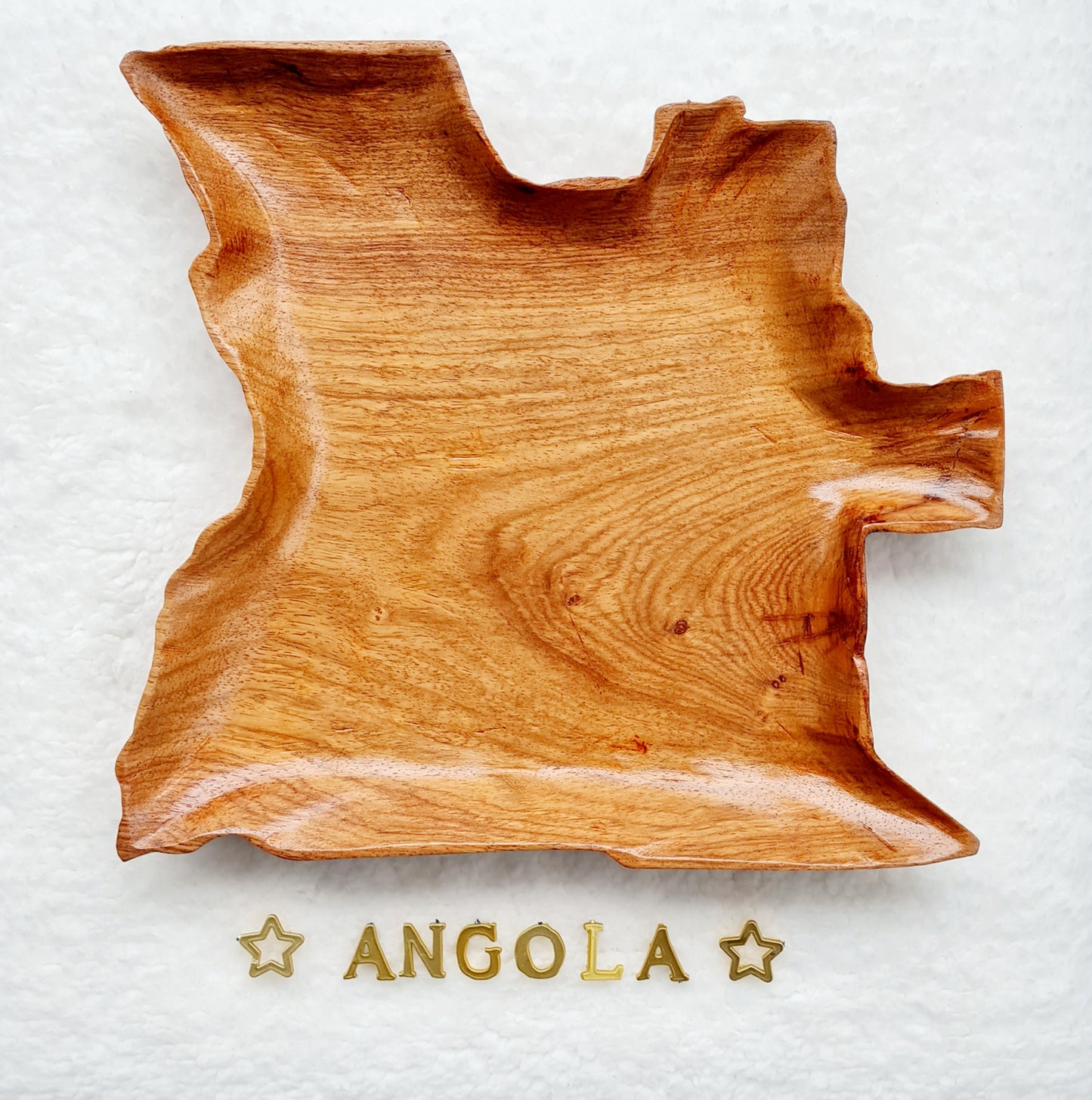 Assiette en bois Angola