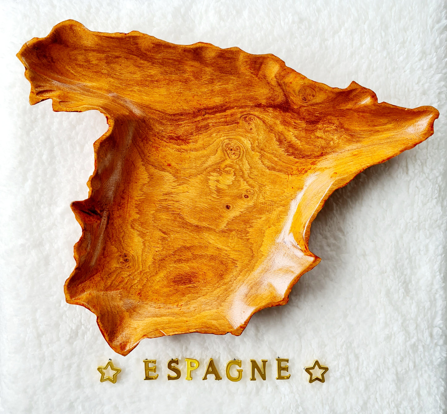 Assiette en bois Espagne