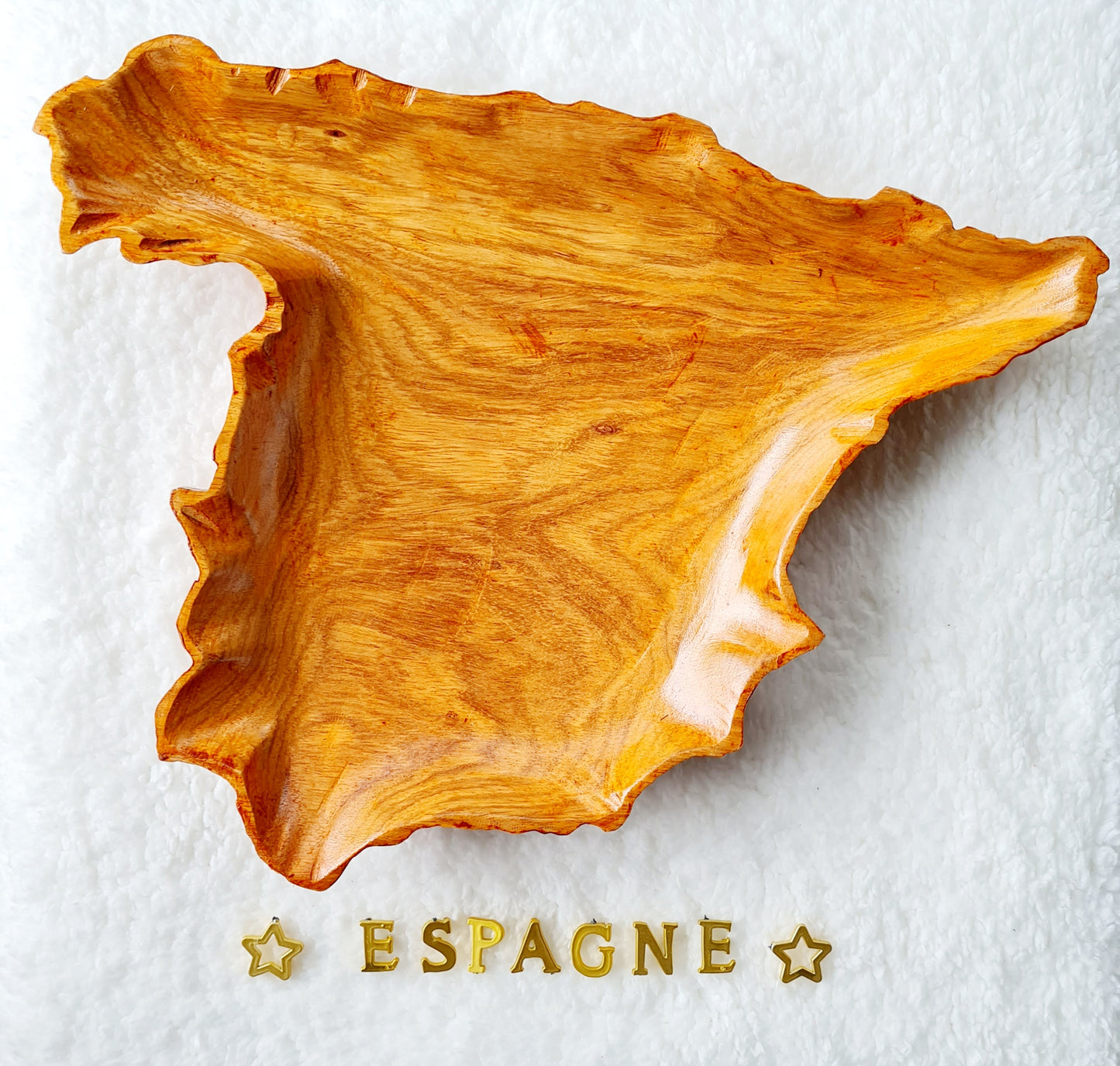 Assiette en bois Espagne