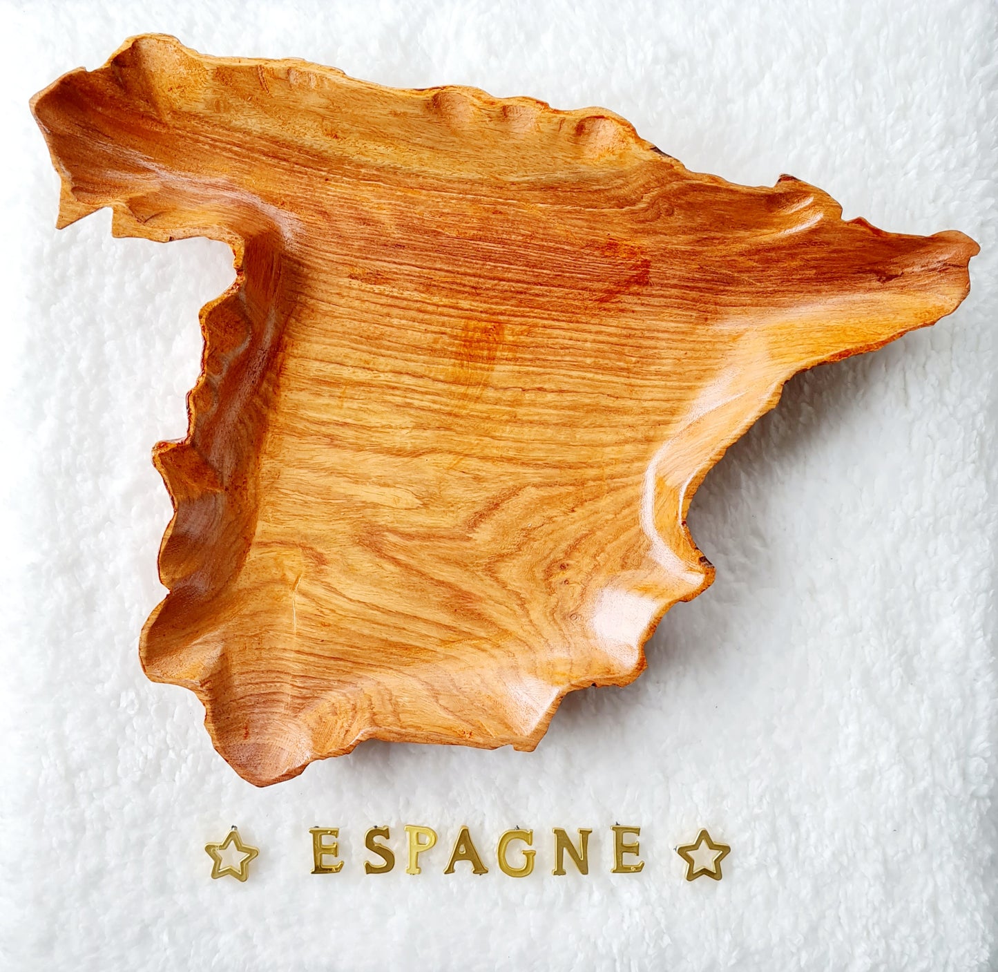 Assiette en bois Espagne