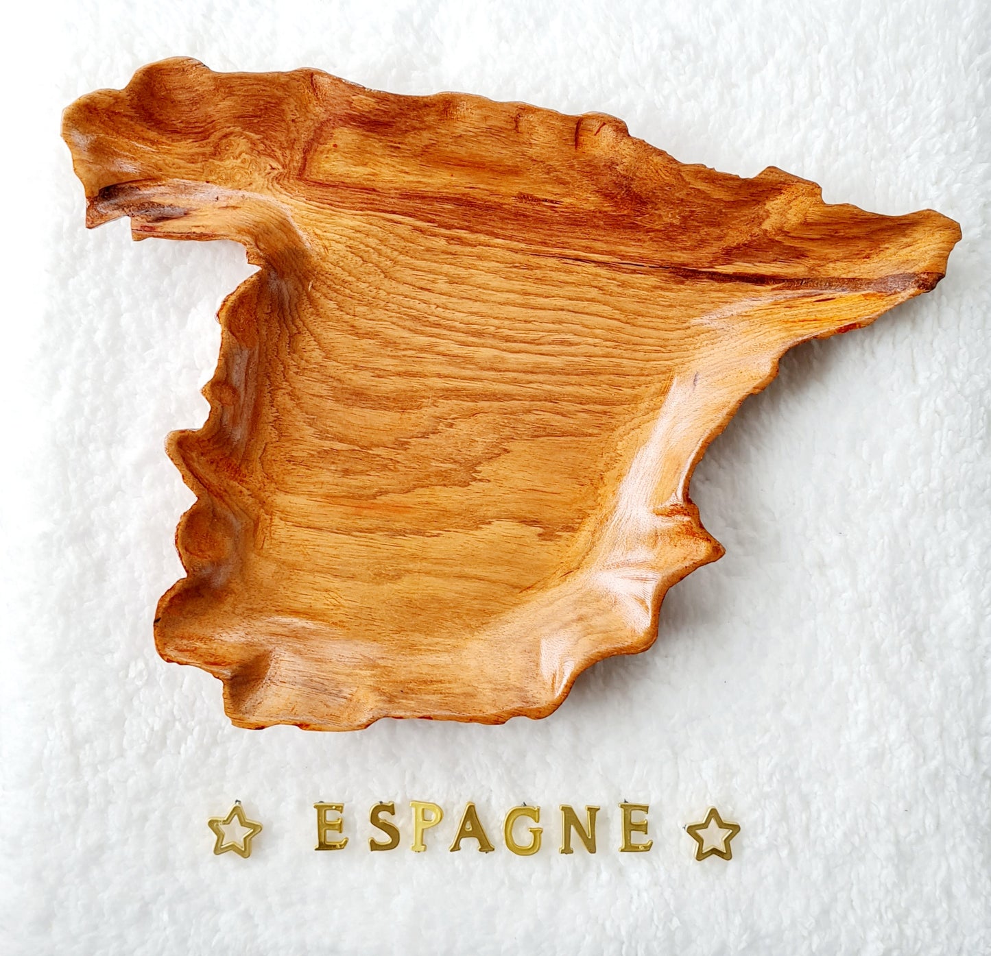 Assiette en bois Espagne