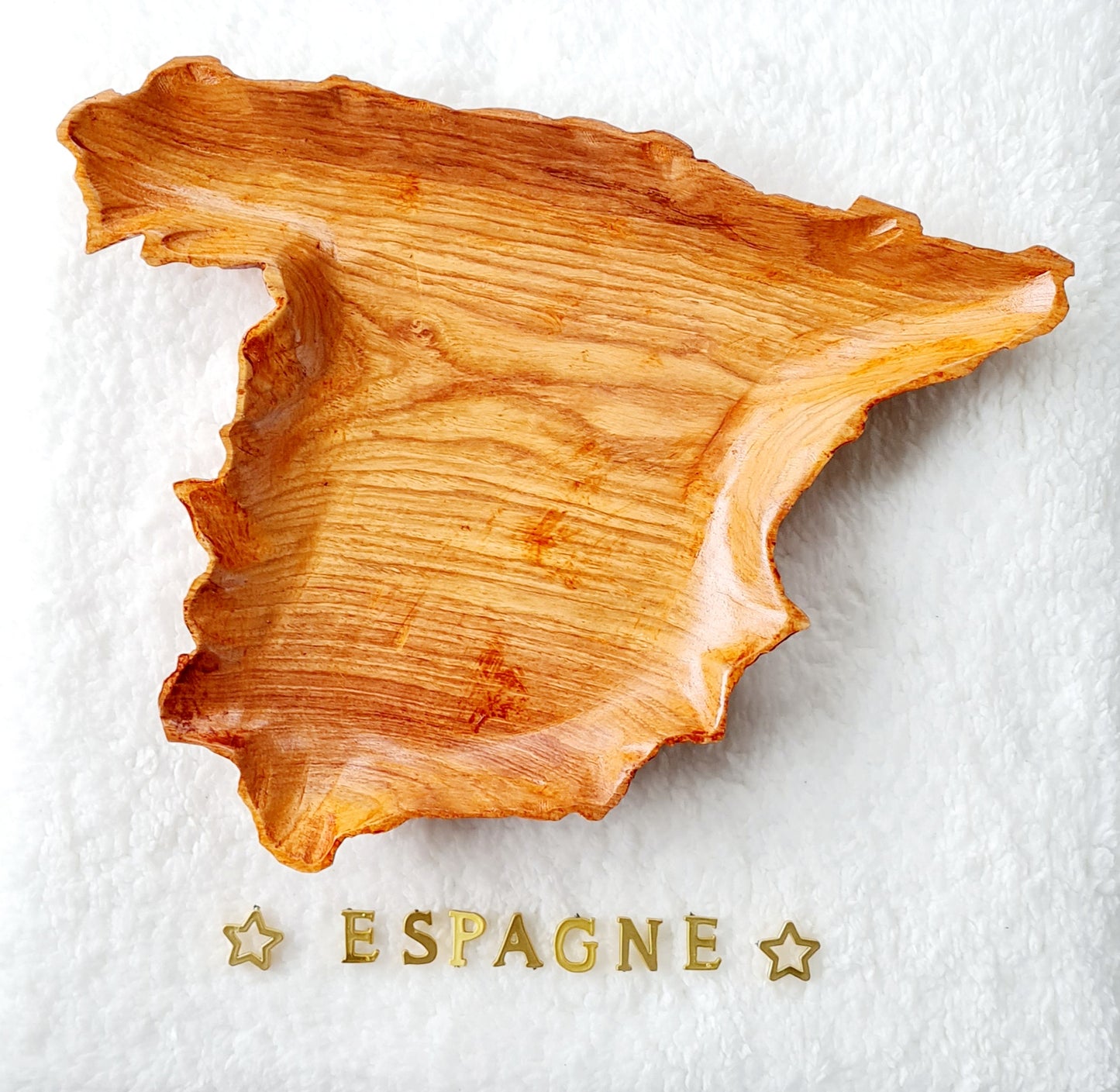 Assiette en bois Espagne