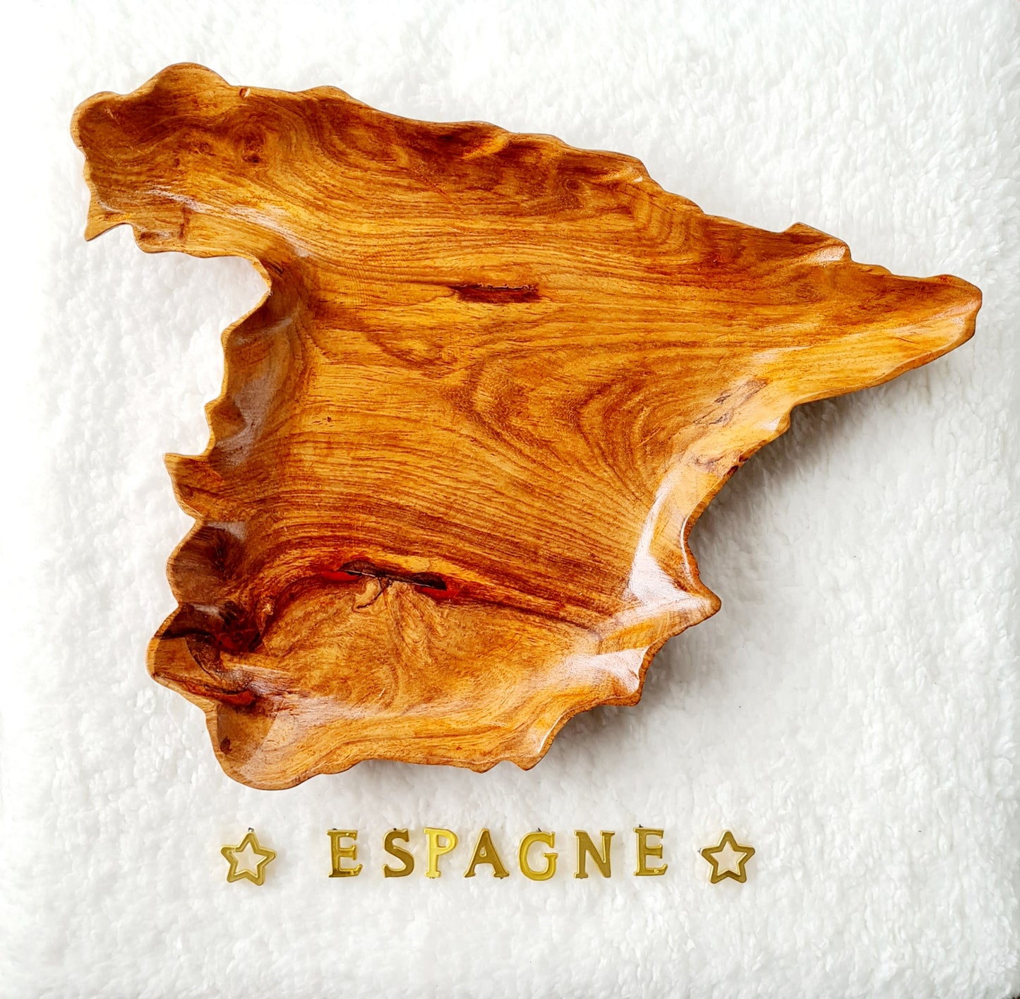 Assiette en bois Espagne