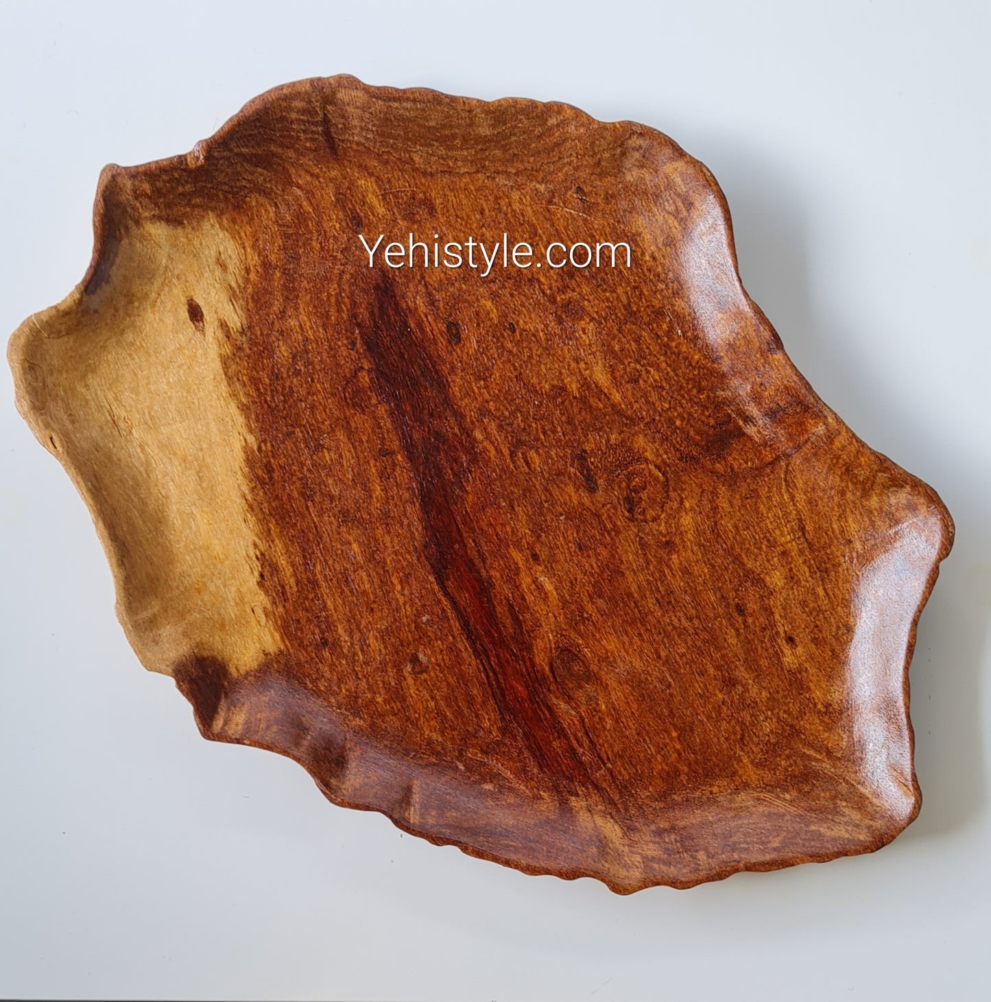 Assiette en bois Réunion