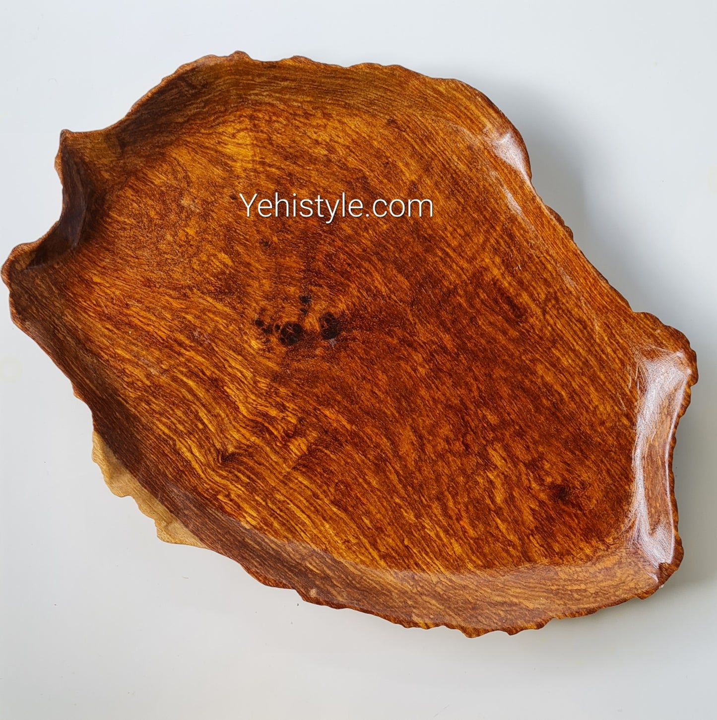 Assiette en bois Réunion