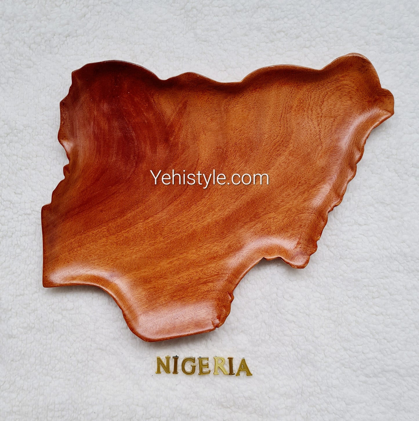 Assiette en bois Nigeria