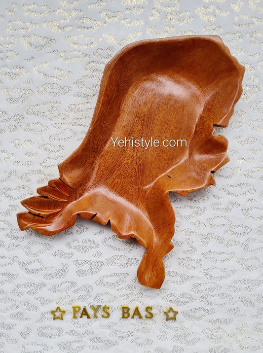 Assiette en bois Pays-Bas / Hollande