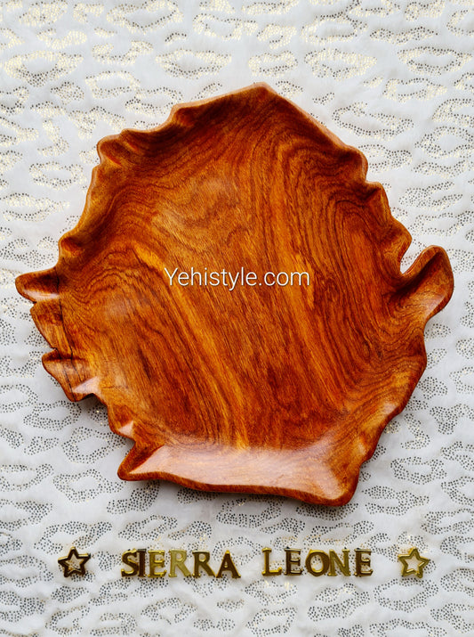 Assiette en bois Sierra Leone
