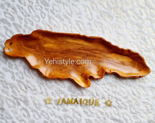 Assiette en bois Jamaïque