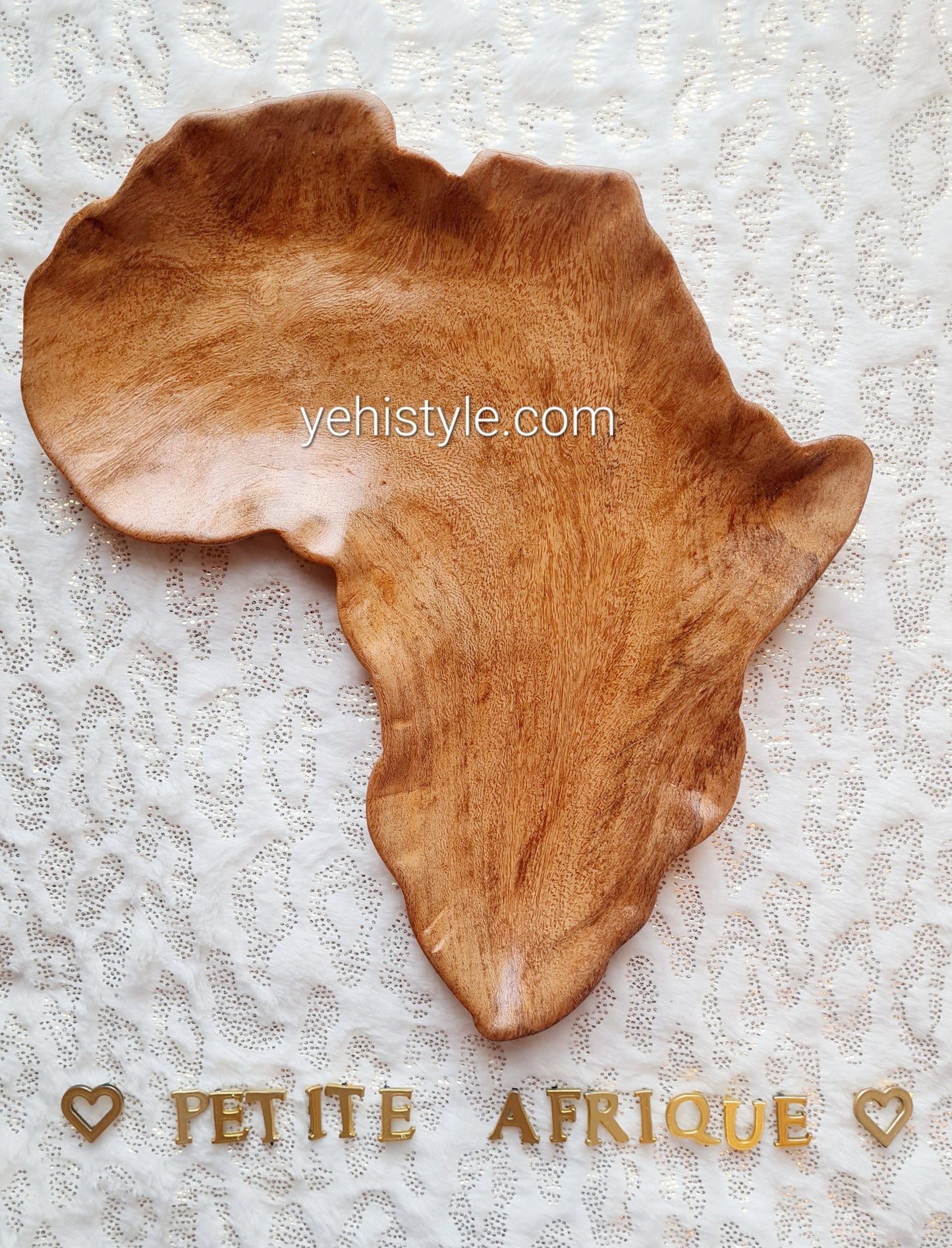 Petite assiette en bois Afrique