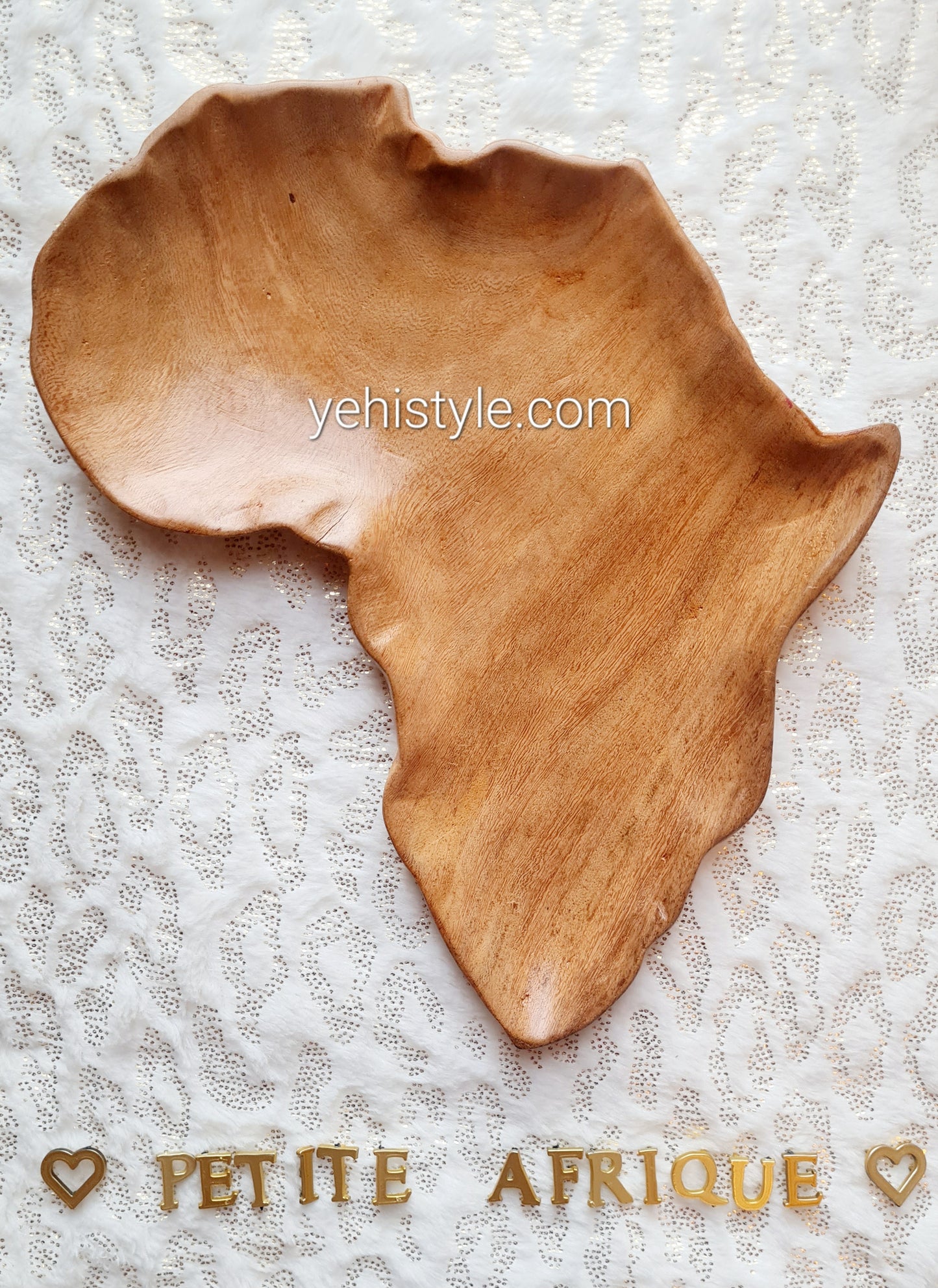 Petite assiette en bois Afrique