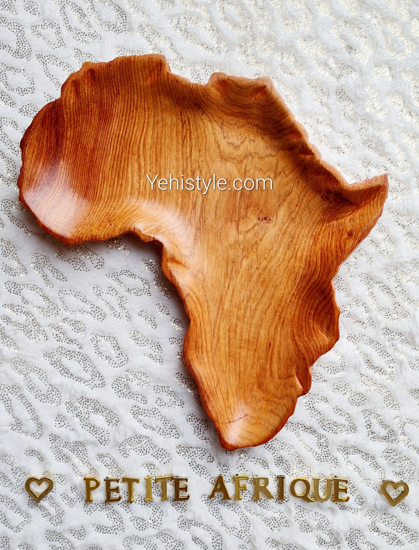 Petite assiette en bois Afrique