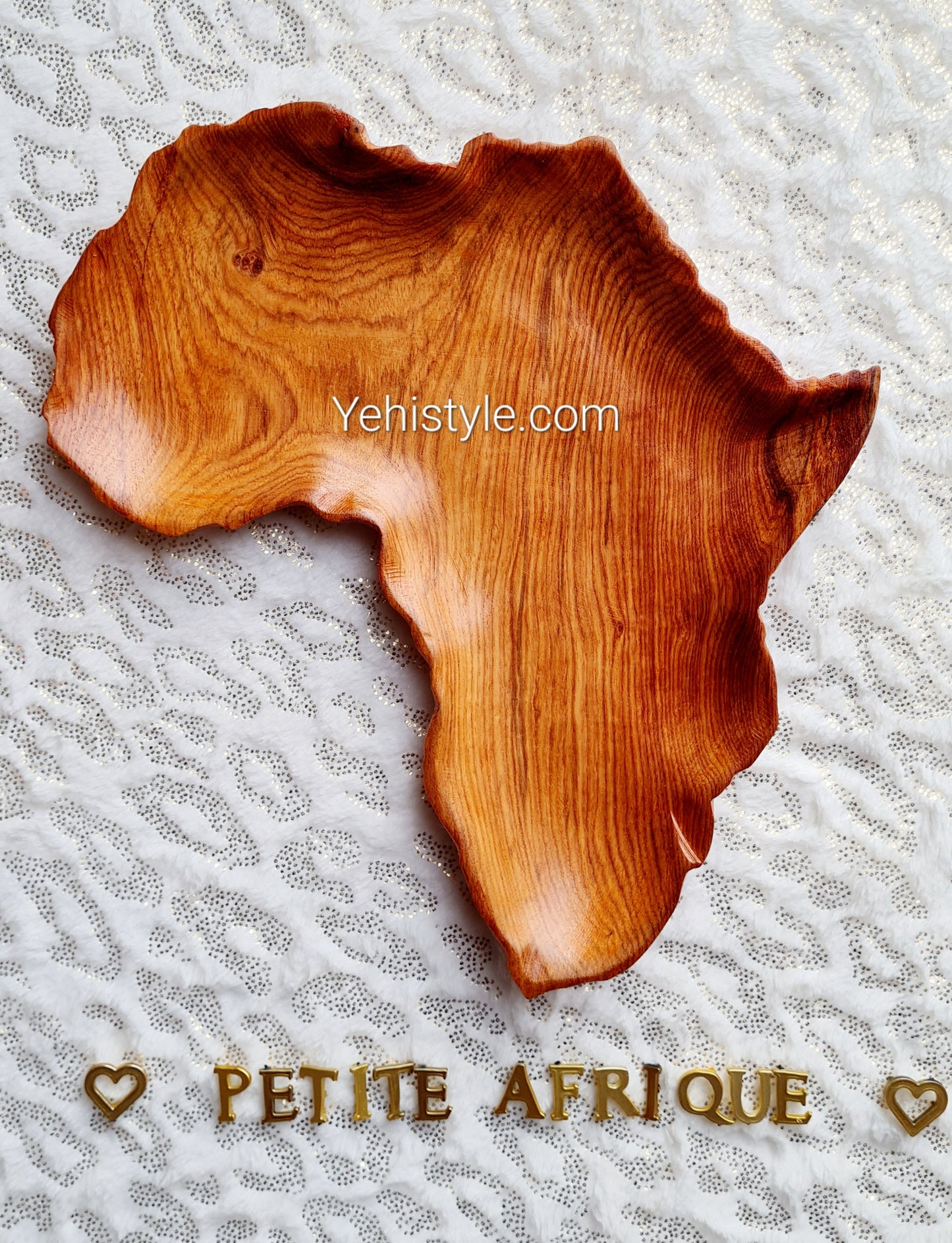 Petite assiette en bois Afrique