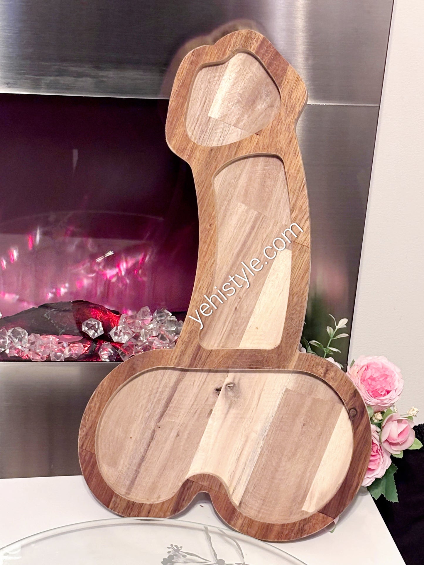 Assiette apéro en bois